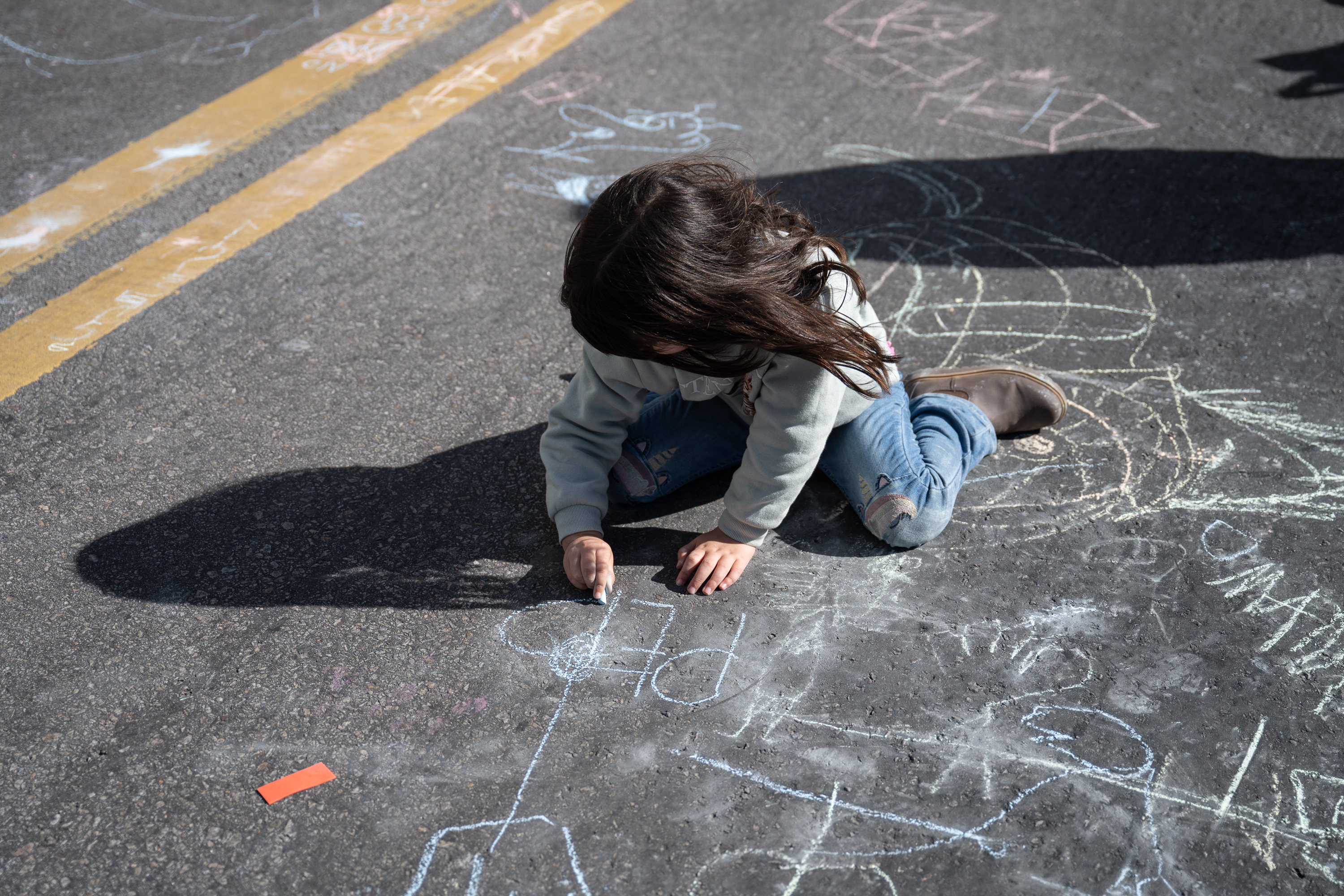 Peatonal de las Infancias en Av. 18 de Julio