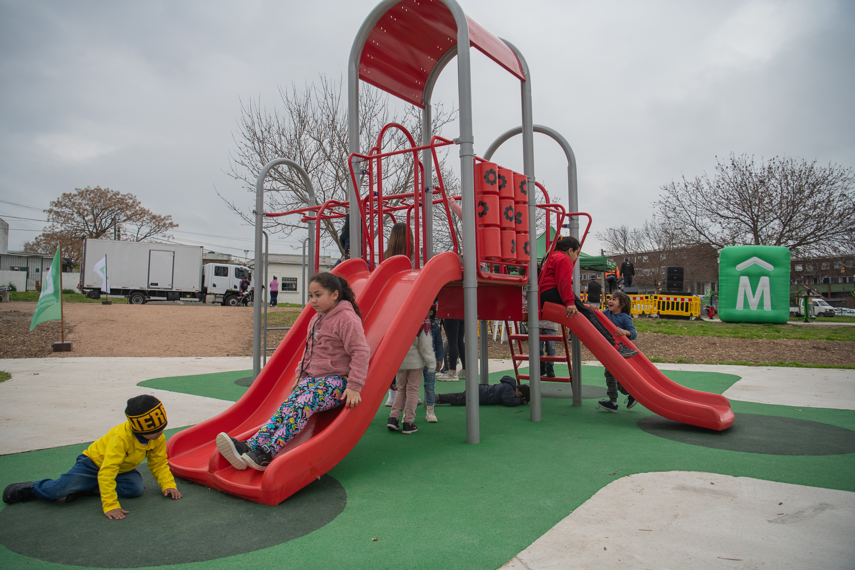 Día de la niñez en el parque Andalucía