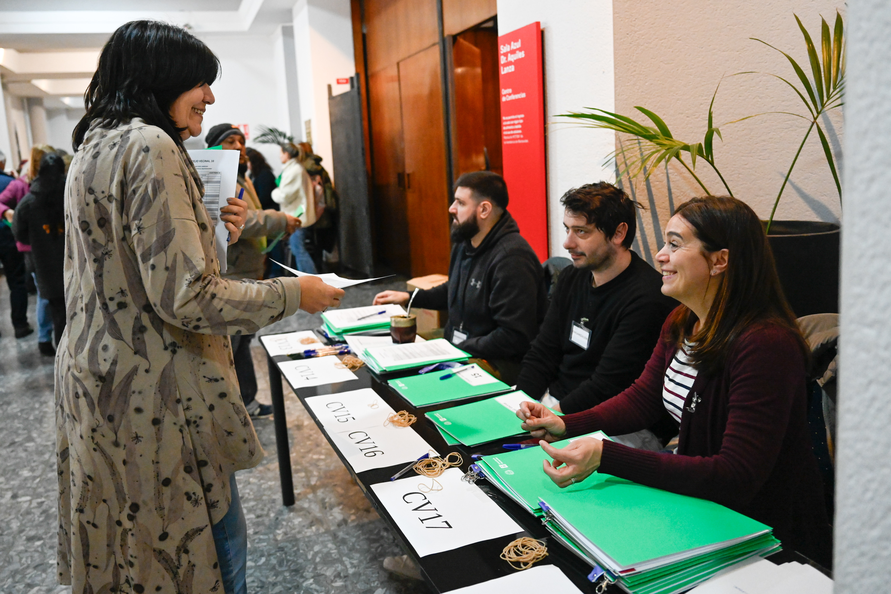 Encuentro entre Departamentos de la Intendencia y los Concejos Vecinales