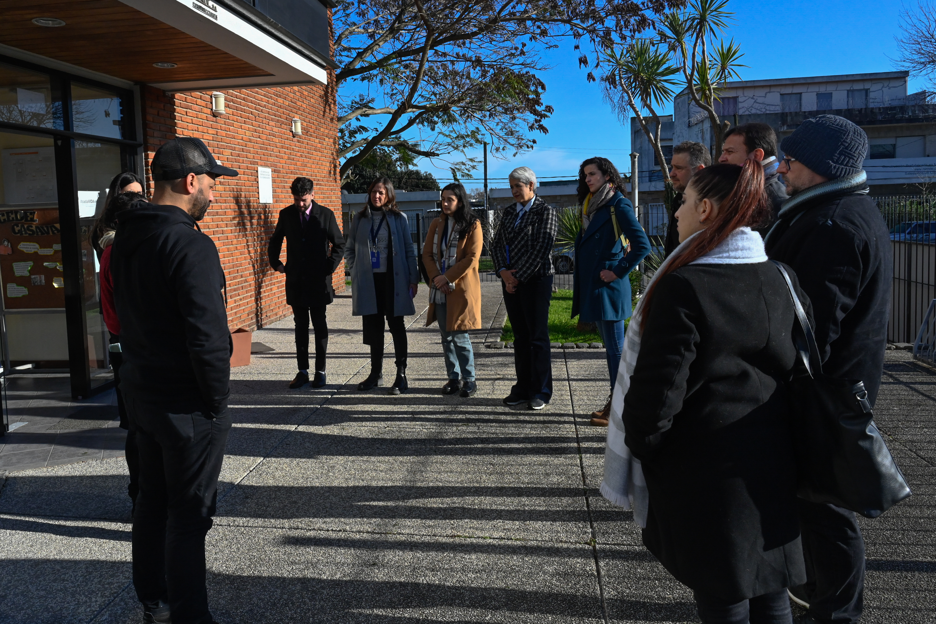 Recorrida de participantes del 4° Foro Regional de Desarrollo Económico Local por Cedel Casavalle