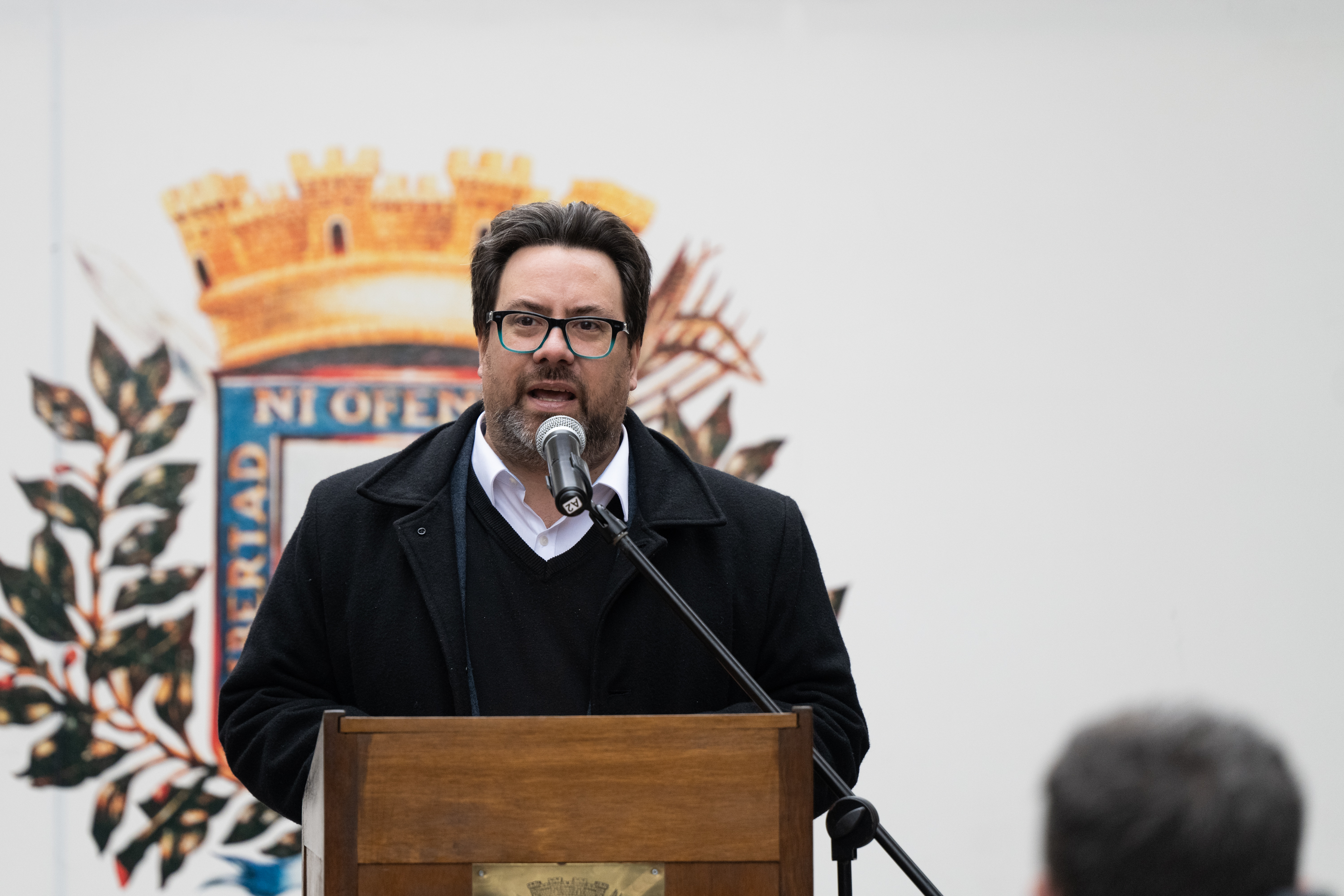 Inauguración de la calle José Germán Araújo