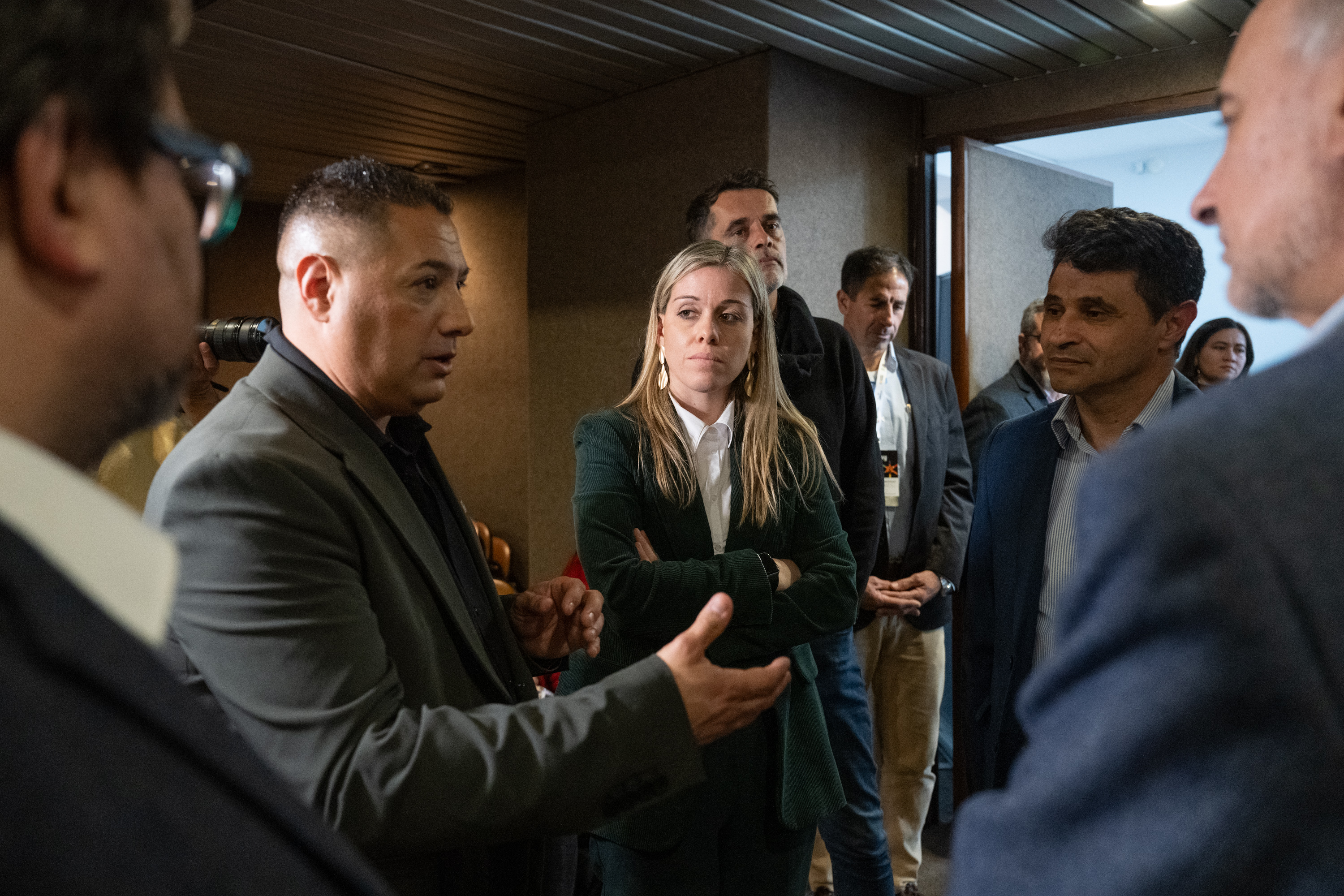 Charla de los los candidatos a la presidencia, Yamandú Orsi y Pablo Mieres en el congreso URUGUAY LGBT+ Summit Pride Connection Montevideo 2024