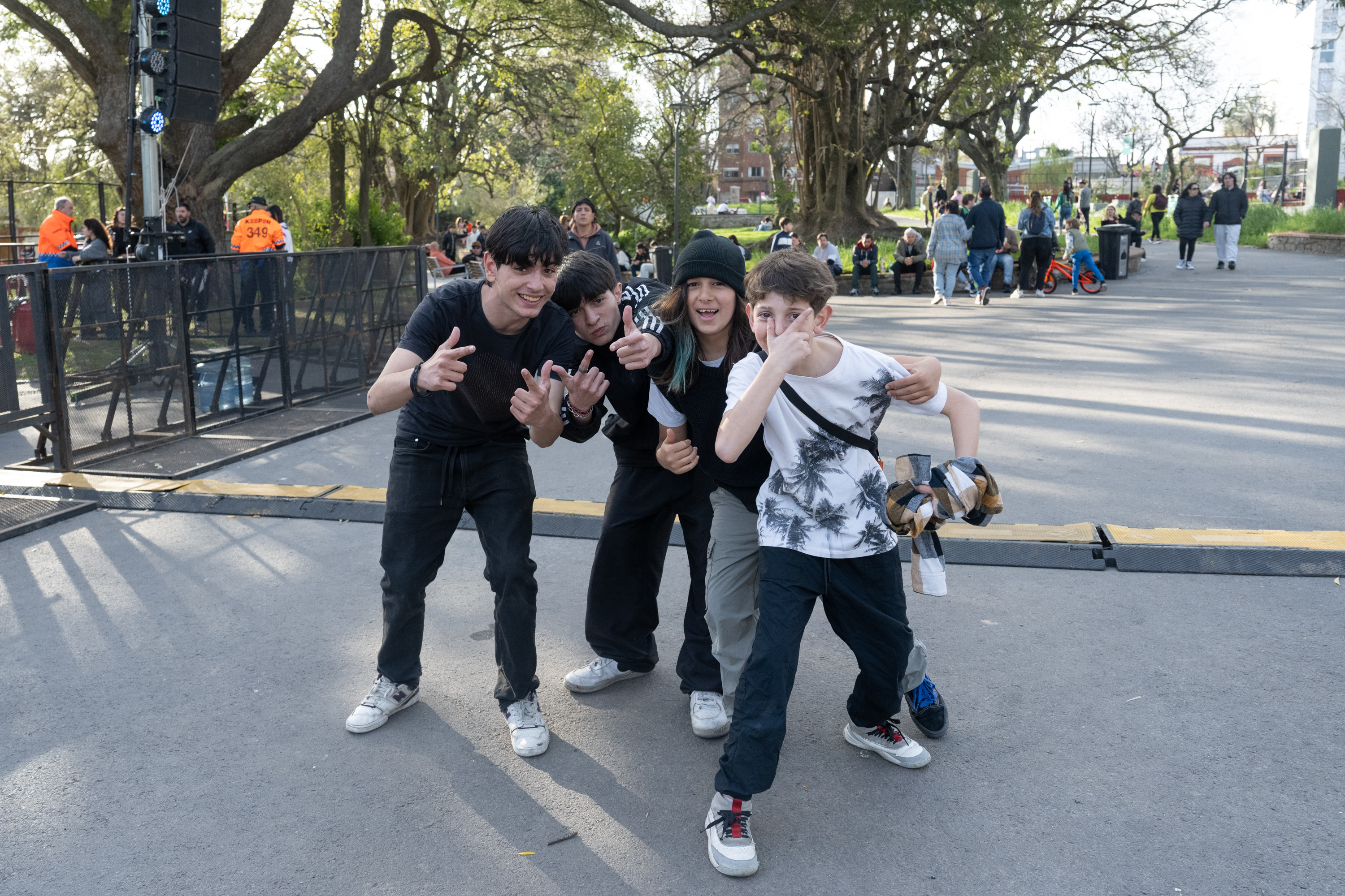 Apertura de la Movida Joven 2024 en el parque de la Amistad