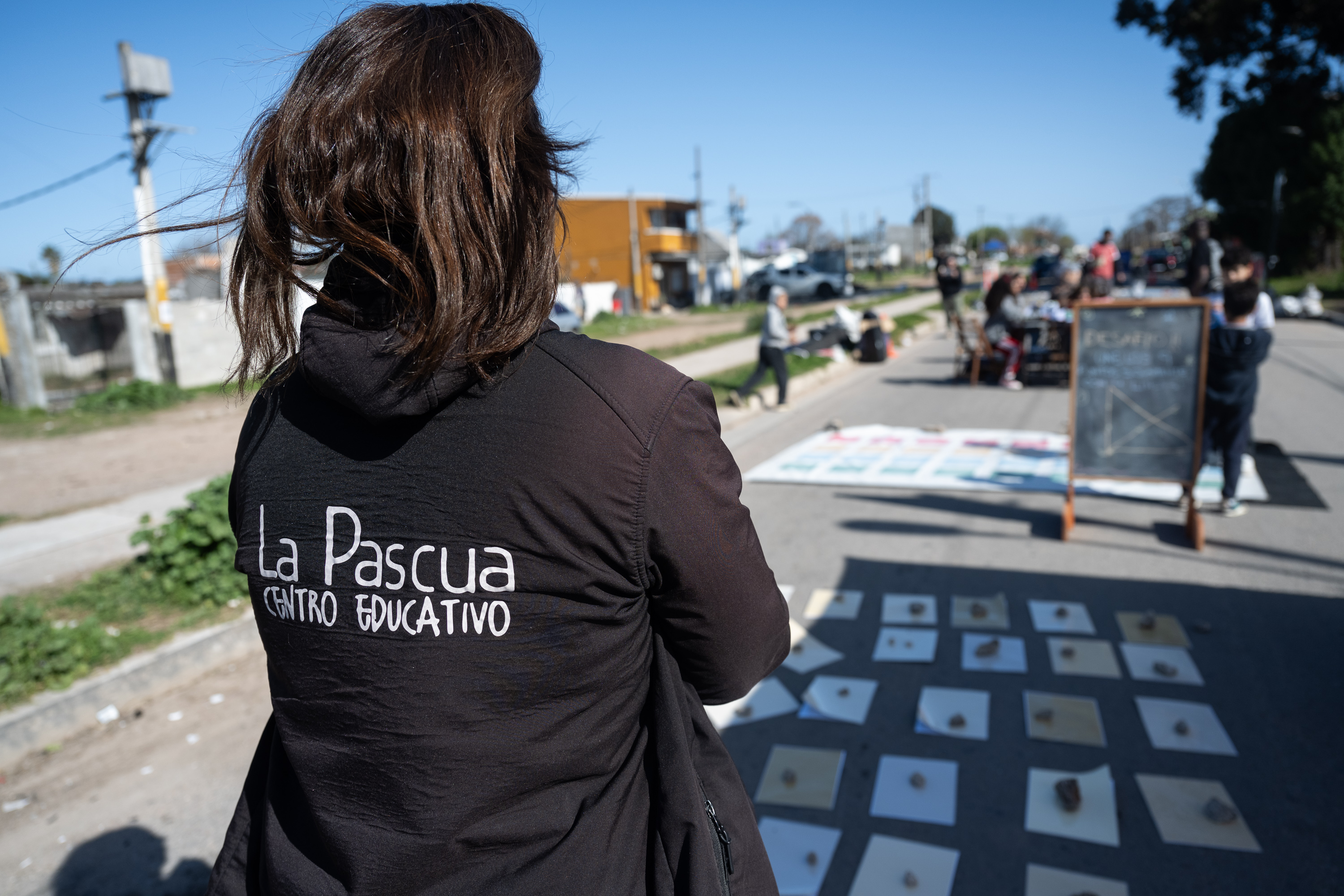 Peatonal barrial en las calles Camino Oncativo y Carlos César Lenzi