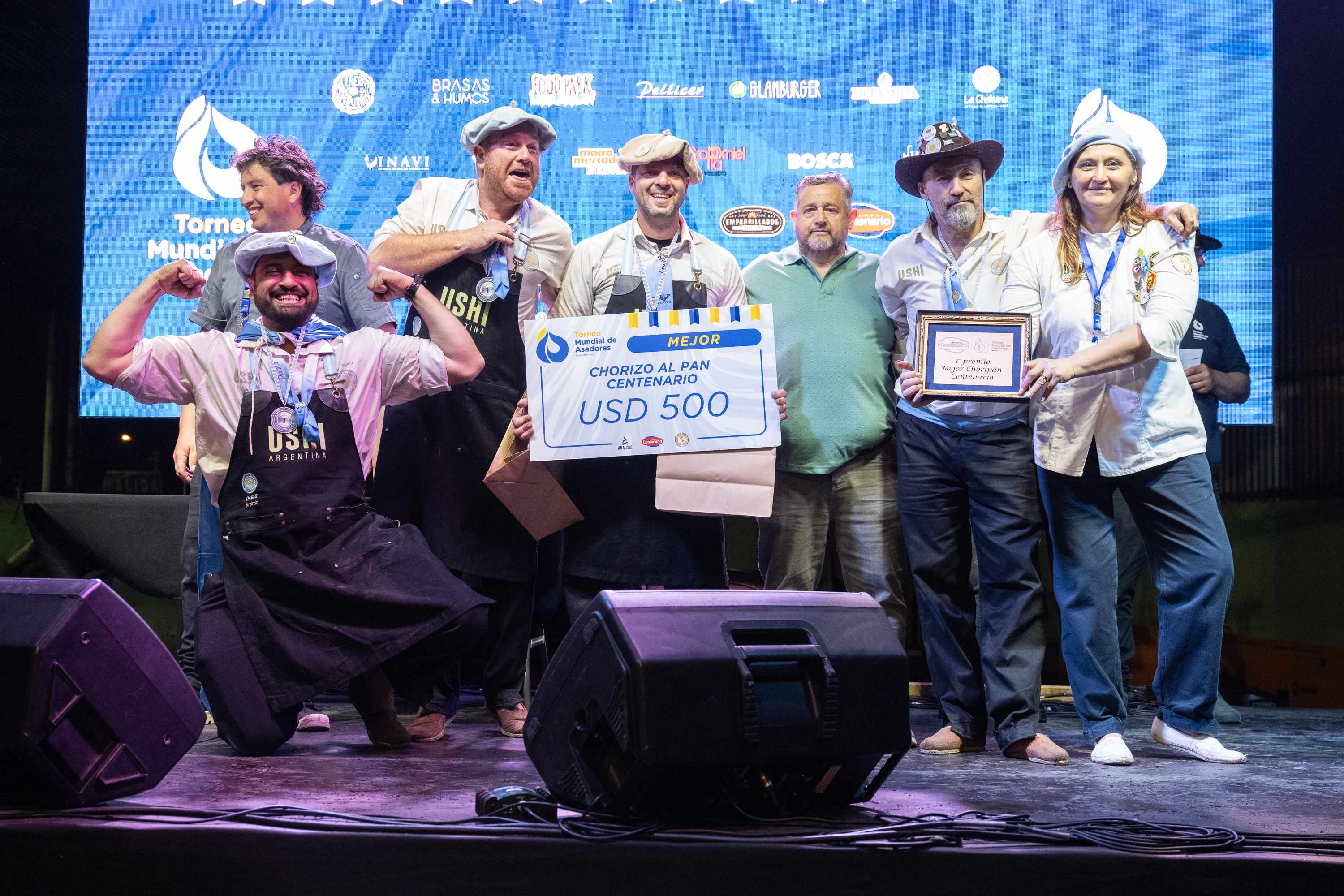 Entrega de premios del Mundial de Asadores en el Espacio Modelo