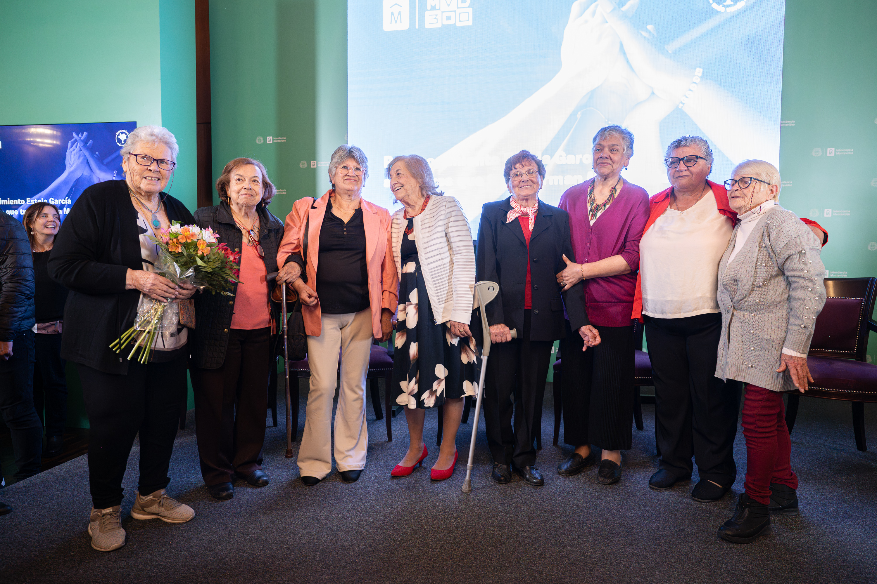 Ceremonia de reconocimiento, Estela García: Mujeres que transforman Montevideo