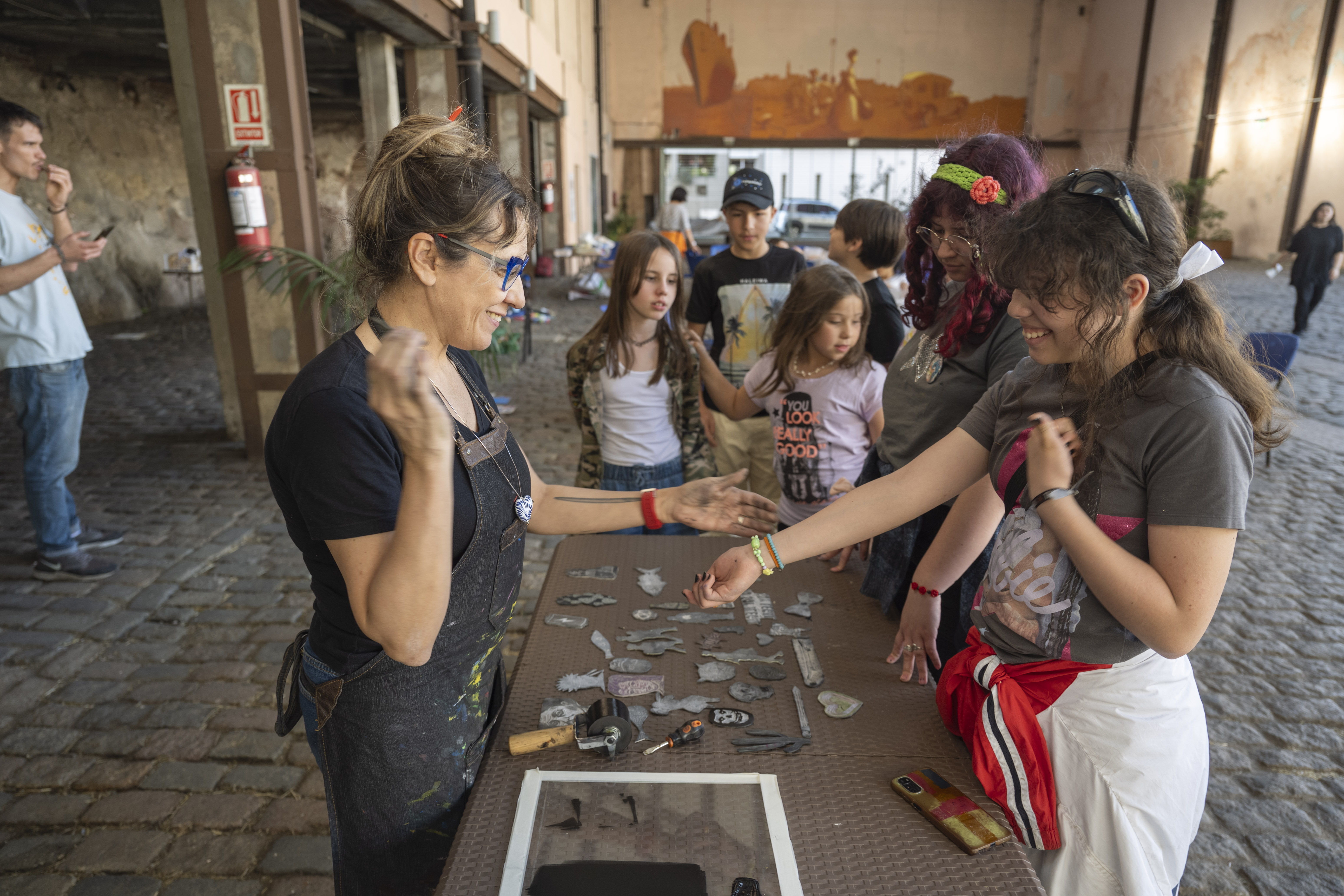 Residencia artística de la primera Bienal de Arte Infantil y Juvenil