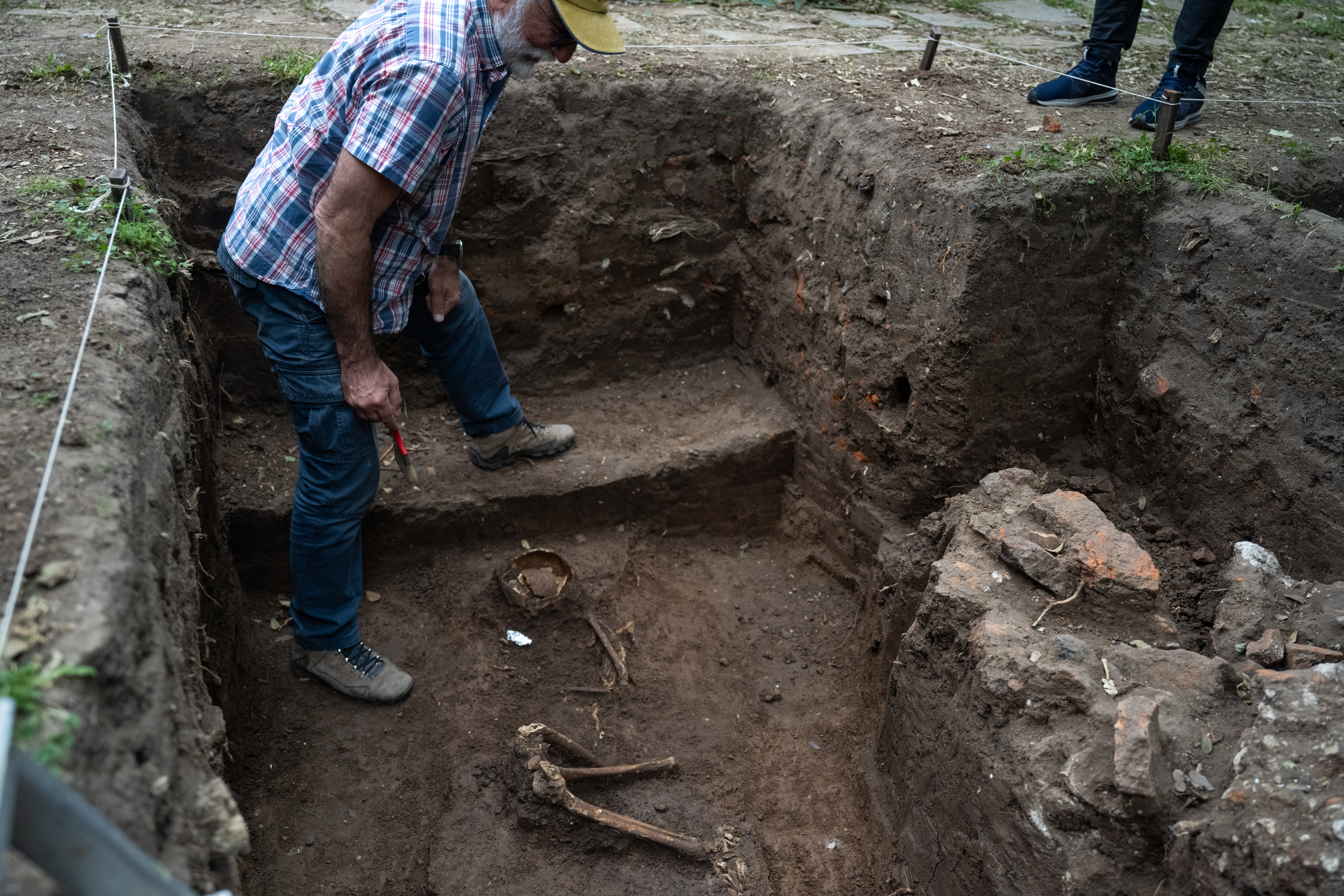 Hallazgo de restos arqueológicos en el Caserío de los Negros,  23 de Octubre de 2024