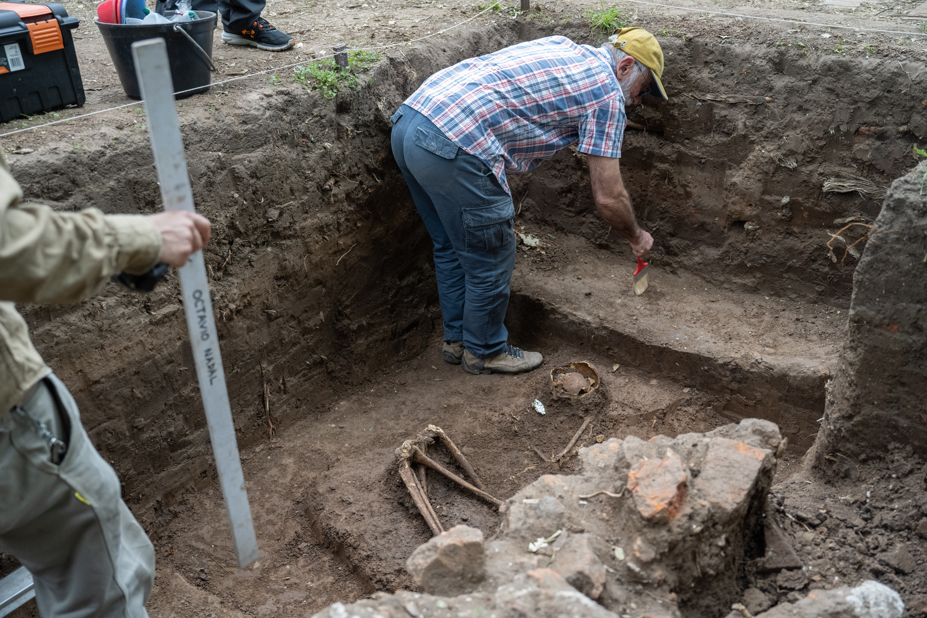 Hallazgo de restos arqueológicos en el Caserío de los Negros,  23 de Octubre de 2024