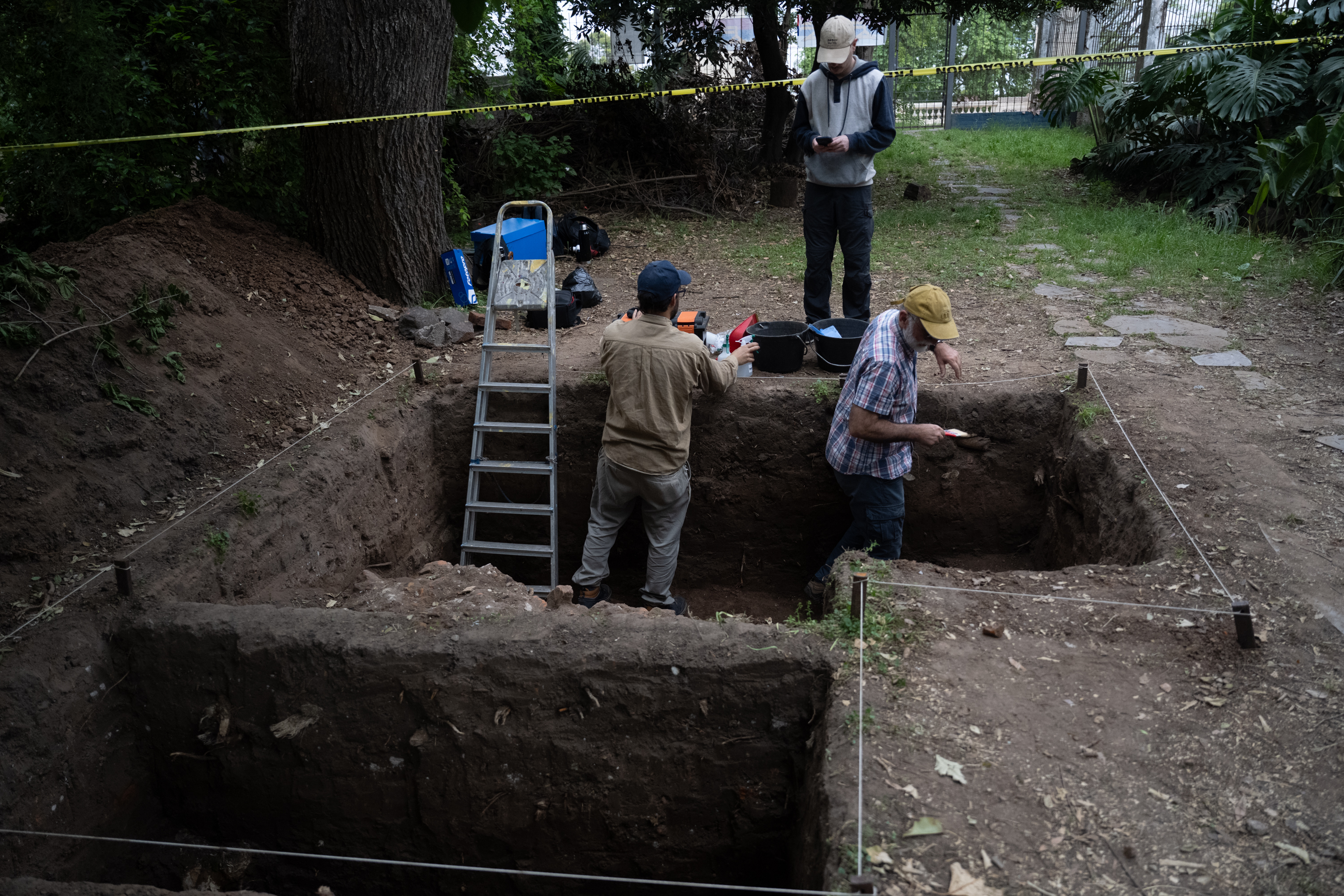 Hallazgo de restos arqueológicos en el Caserío de los Negros,  23 de Octubre de 2024