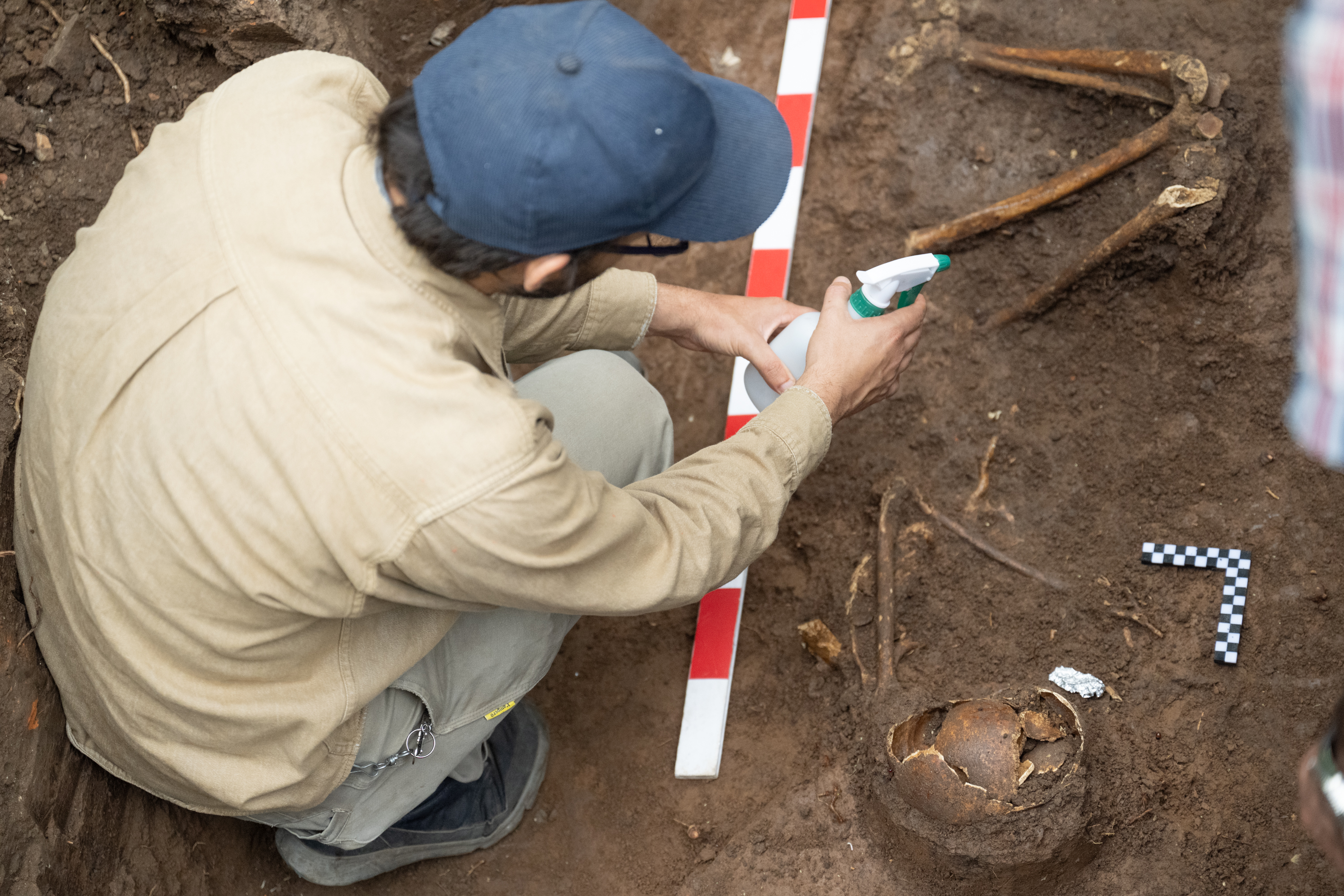 Hallazgo de restos arqueológicos en el Caserío de los Negros,  23 de Octubre de 2024