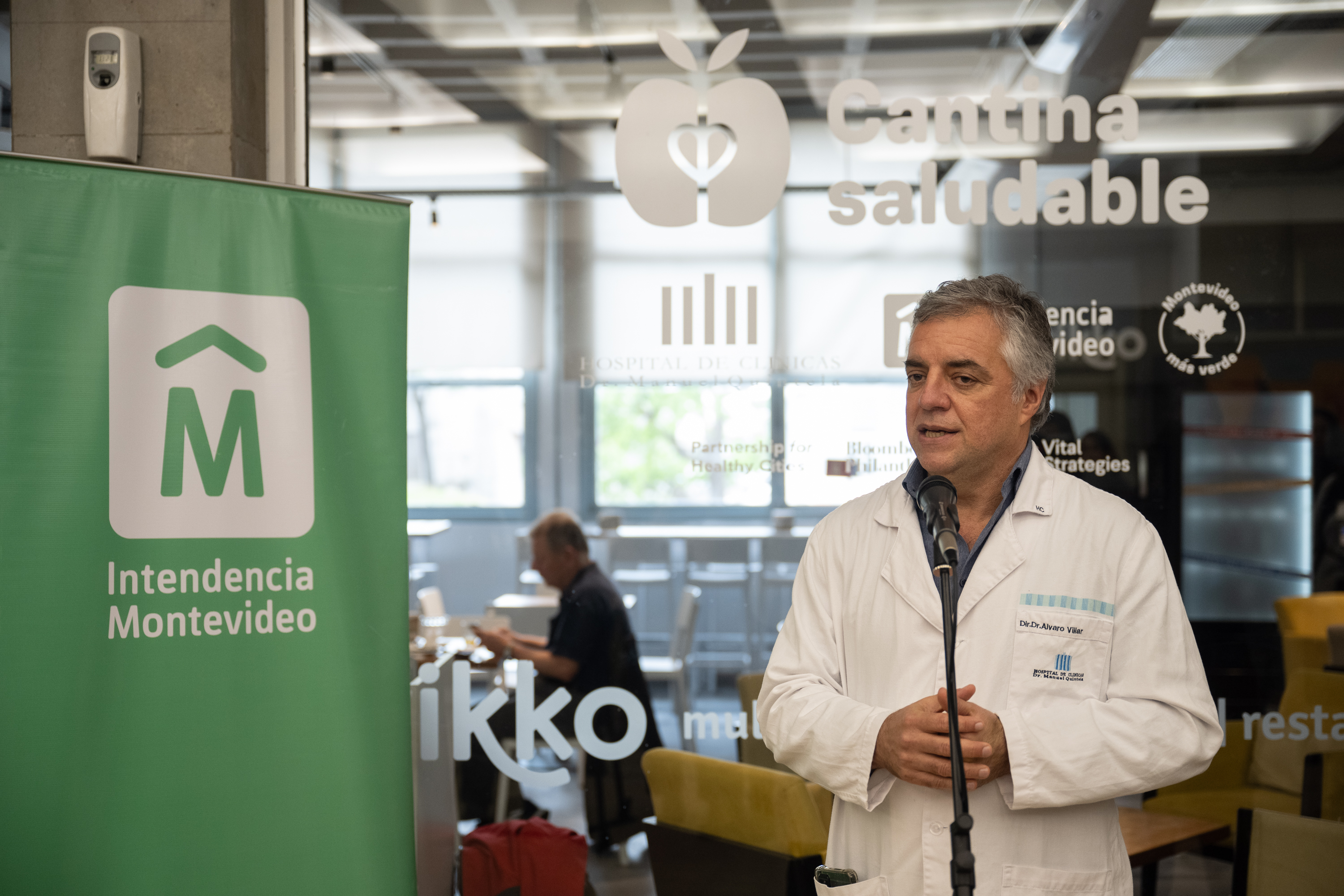 Inauguración de cantina saludable en el Hospital de Clínicas