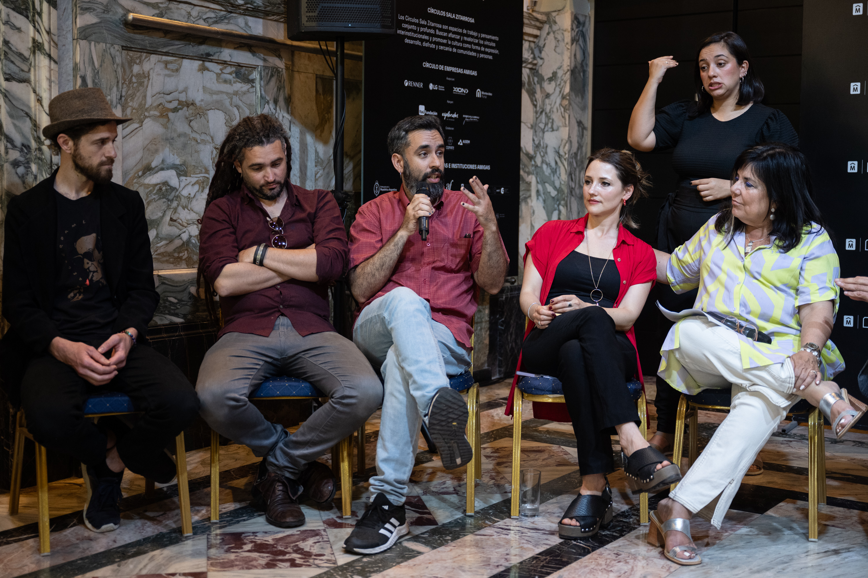 Conferencia de prensa por el 25º aniversario de la Sala Zitarrosa