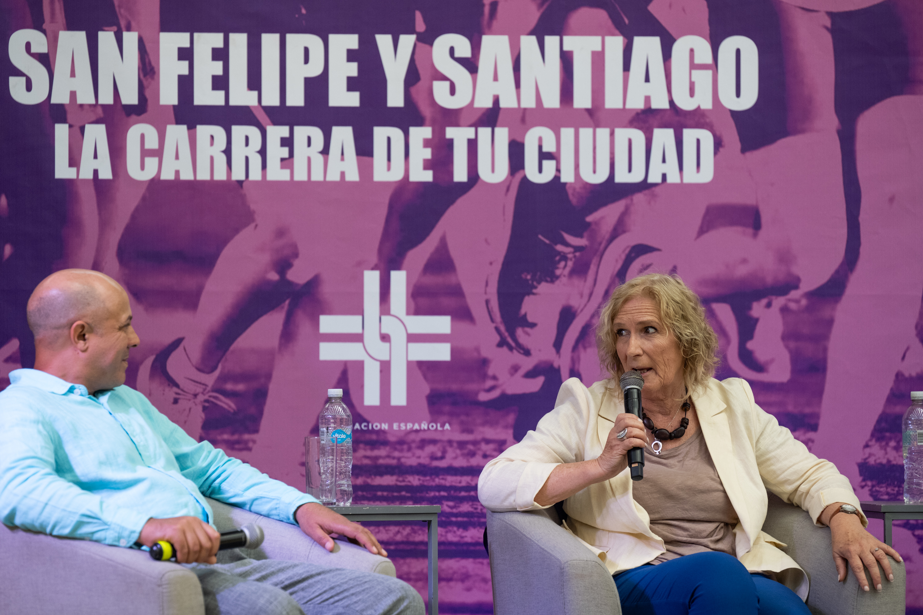 Conferencia de prensa por el lanzamiento de la 29ª edición de la carrera San Felipe y Santiago