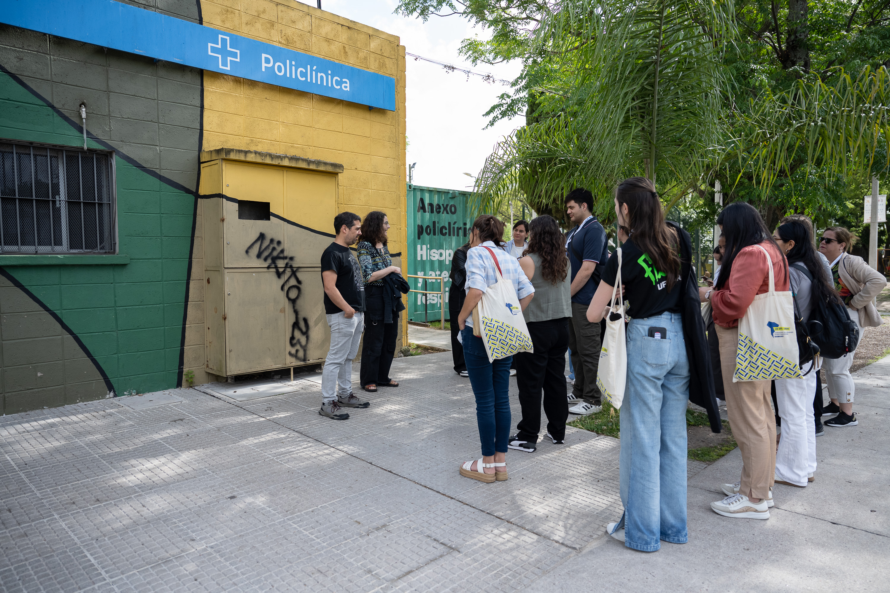 Visita al Complejo Sacude en el marco de las jornadas de jóvenes investigadores de AUGM