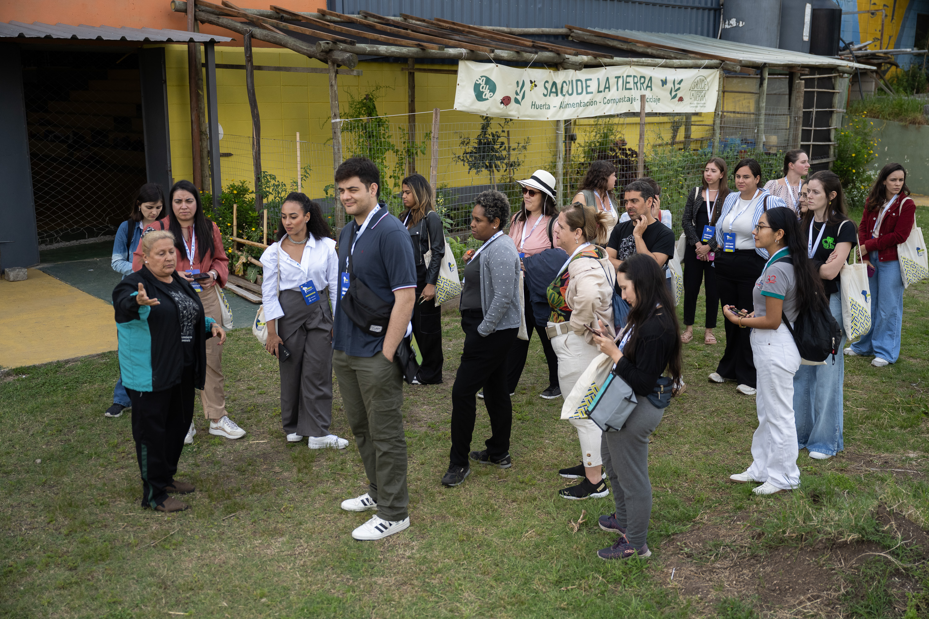 Visita al Complejo Sacude en el marco de las jornadas de jóvenes investigadores de AUGM