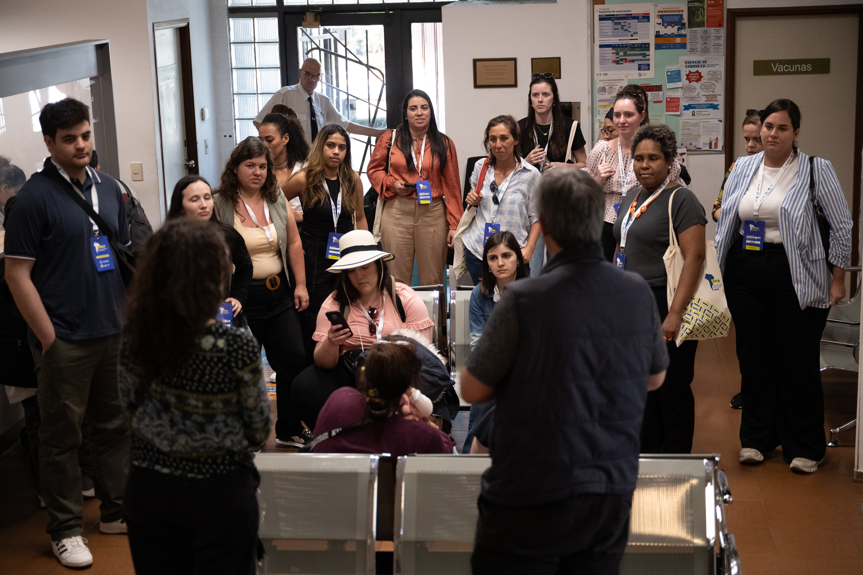 Visita a Policlínica Luisa Tiraparé en el marco de las jornadas de jóvenes investigadores de AUGM