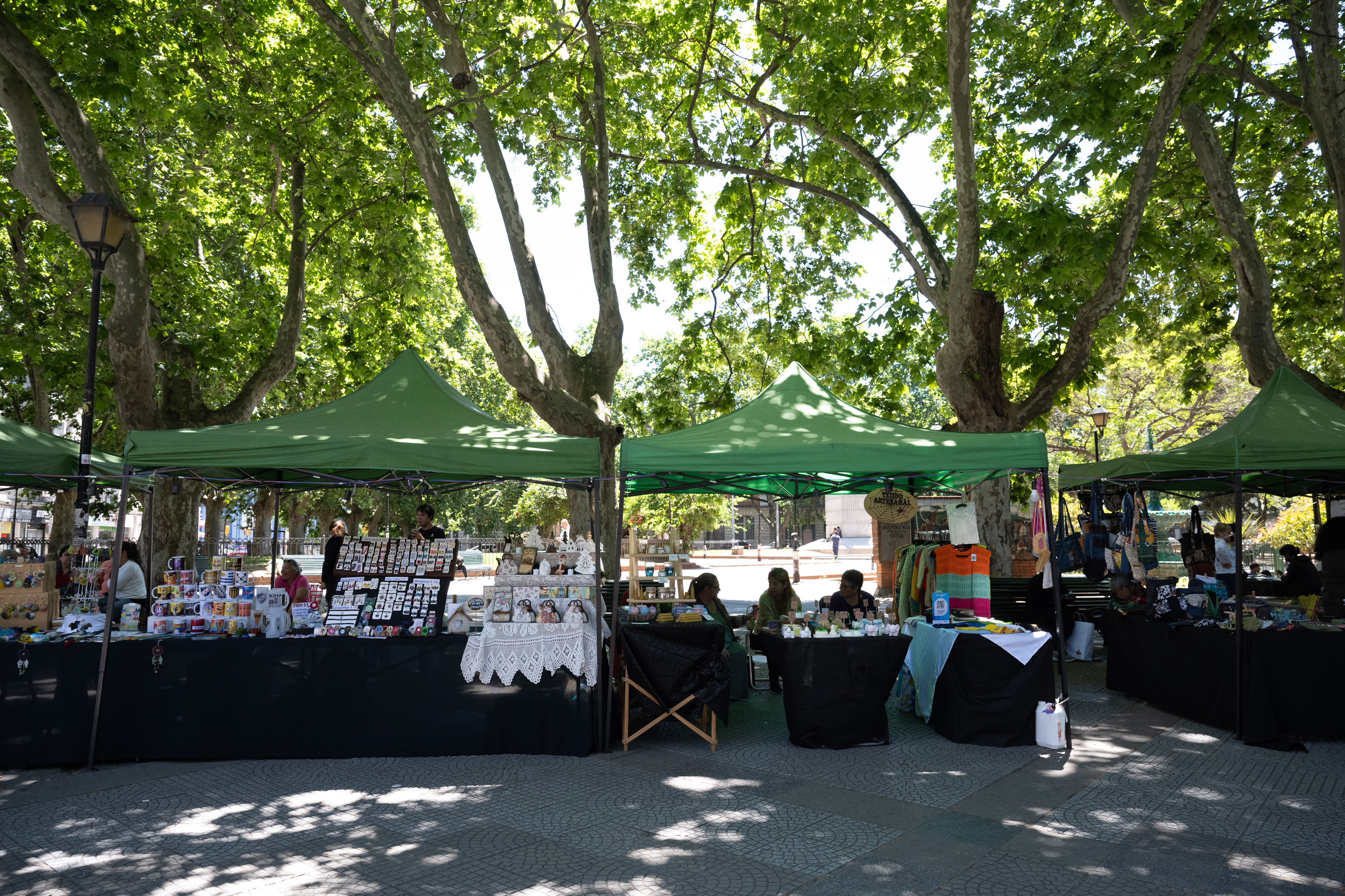 Feria de Economía Social y Solidaria en Plaza de los Treinta y Tres