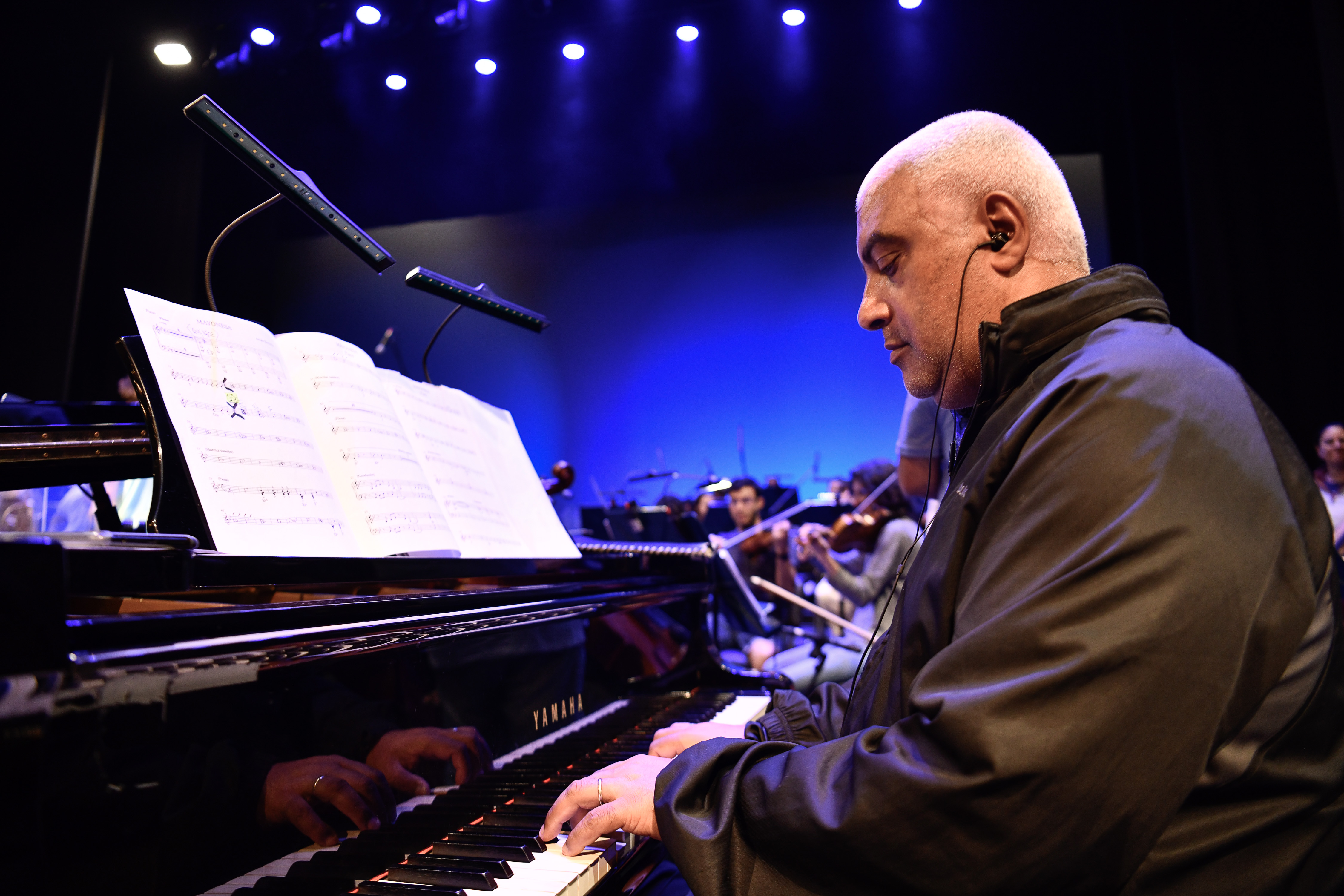 Ensayo: Tropical de Gala, con la Decana y la Orquesta Filarmónica de Montevideo