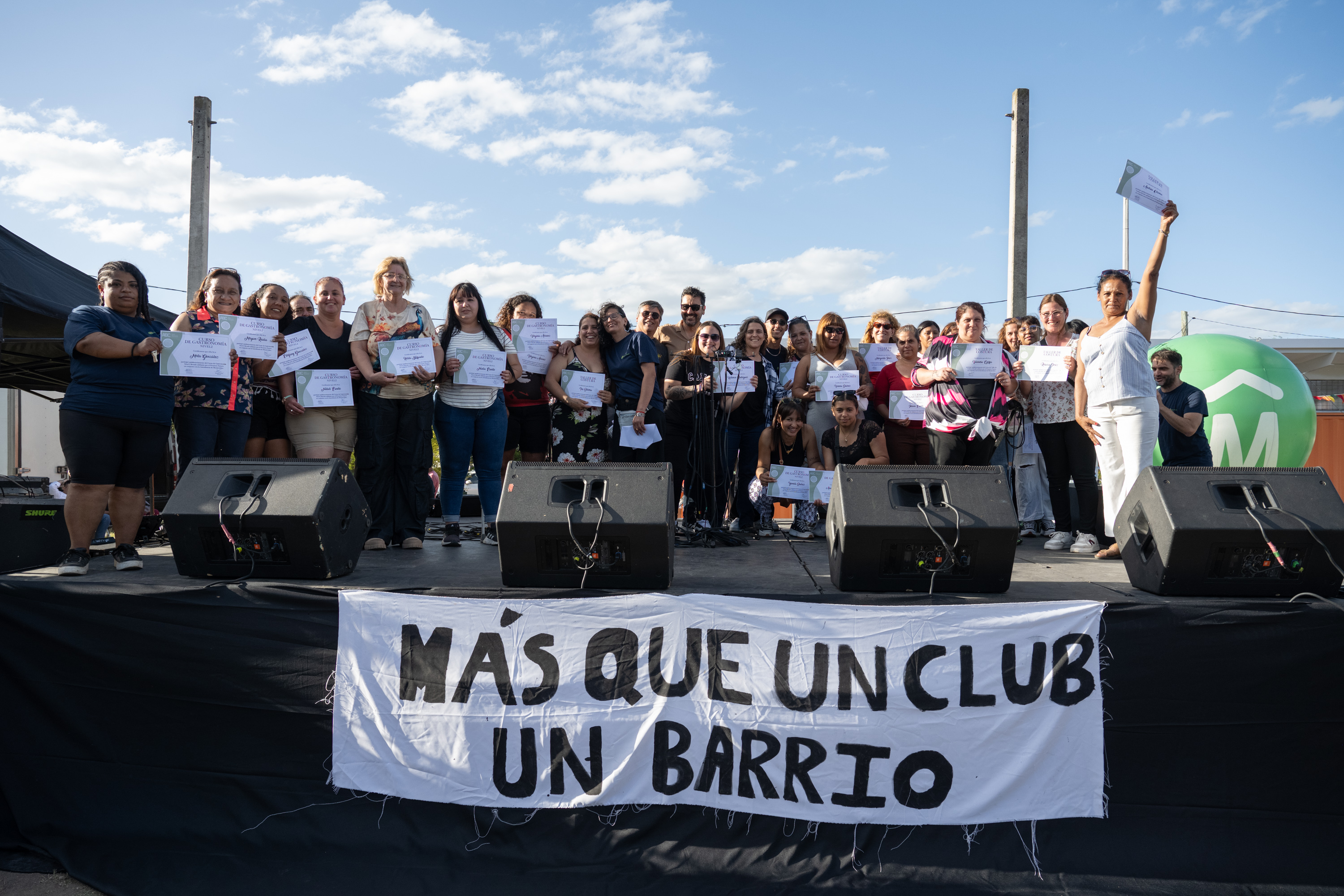  Inauguración de obras del Presupuesto Participativo en el parque Alba Roballo