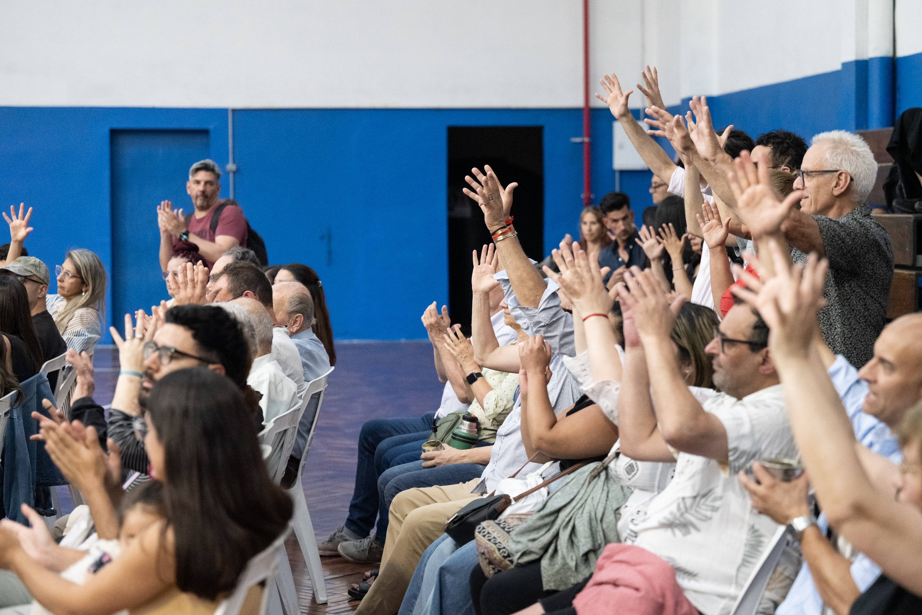 Inauguración de obra del Presupuesto Participativo: Acondicionamiento del gimnasio de ASUR