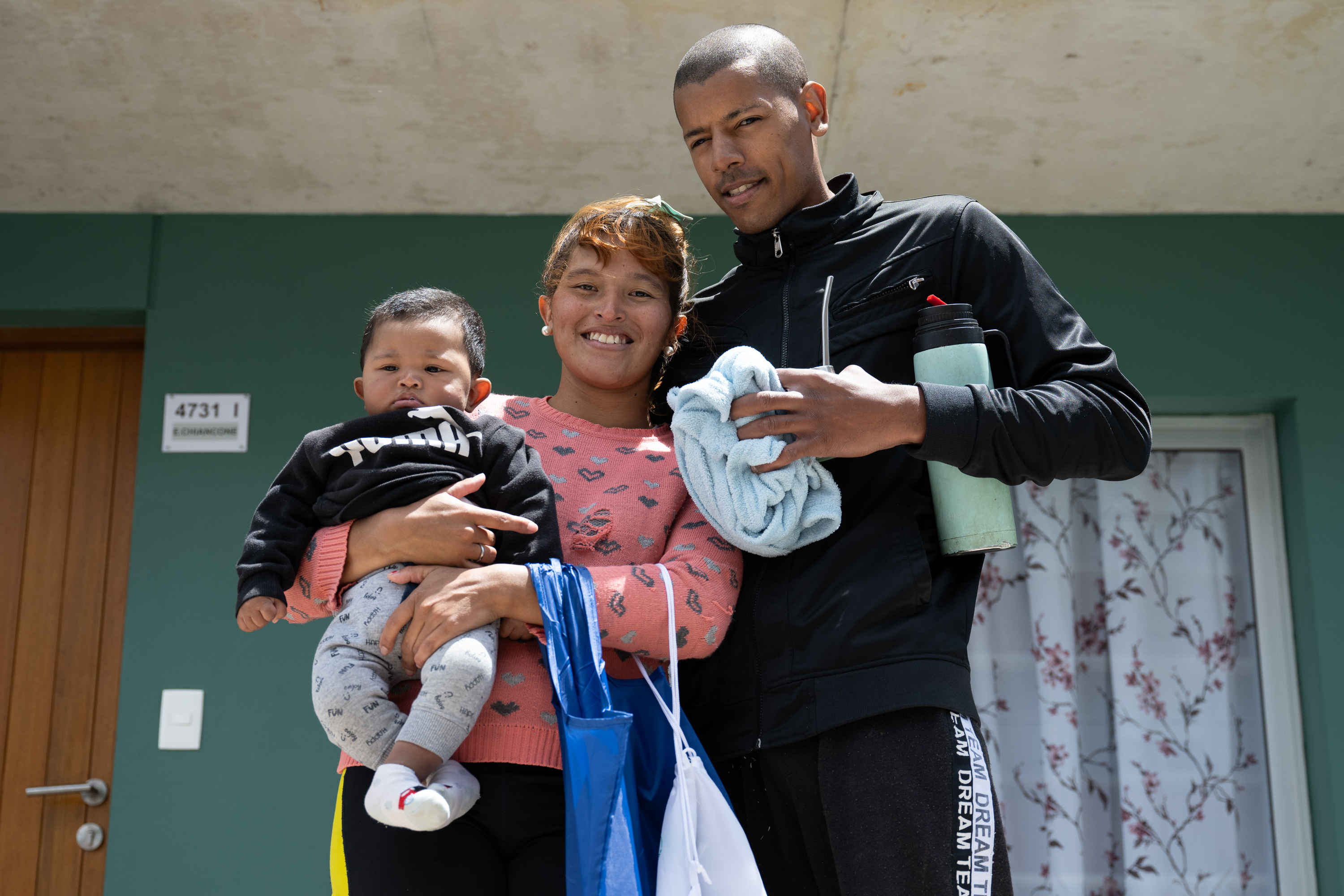 Inauguración de viviendas para el realojo de familias del asentamiento El Progreso