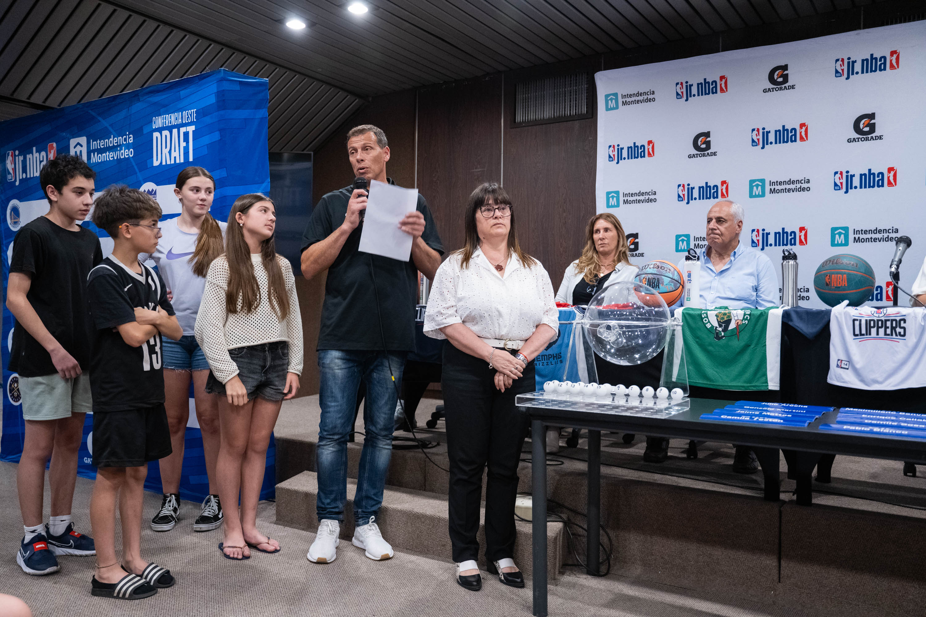 Sorteo del Draft Jr. NBA League 2025