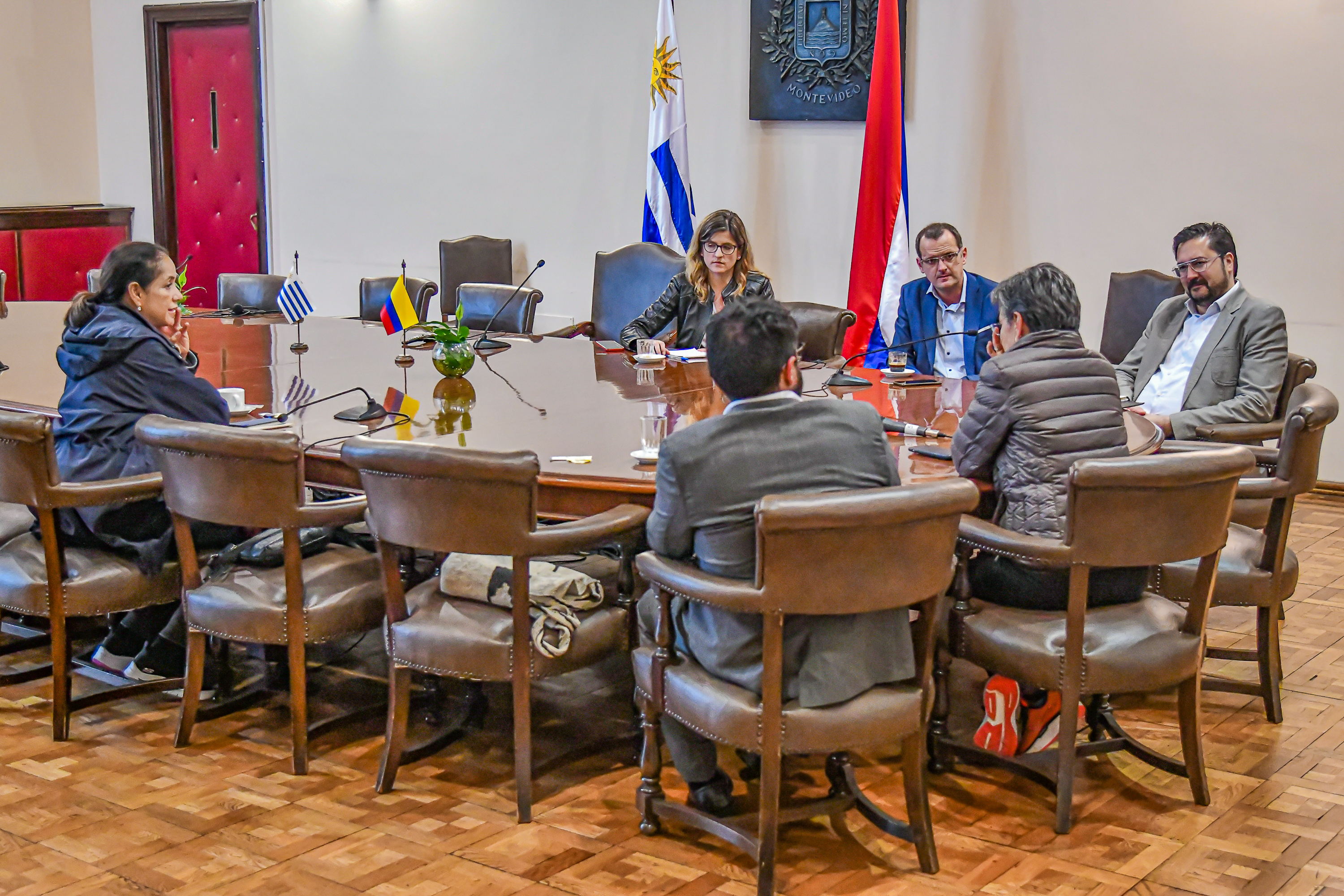 Visita de Claudia López alcaldesa de Bogotá