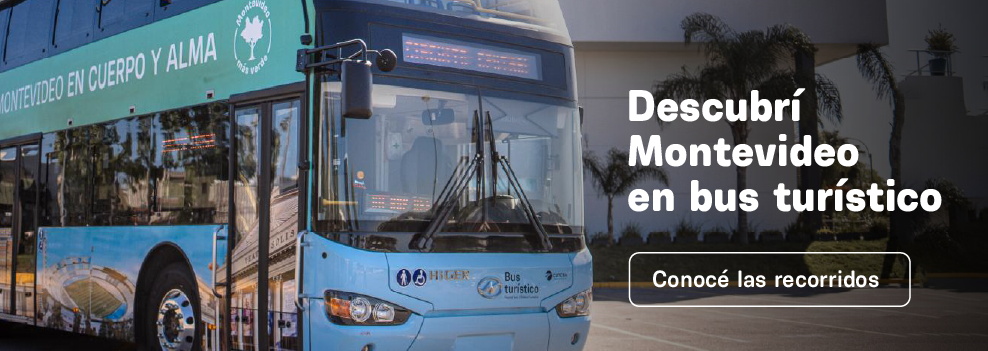 Conoce los recorridos del bus turistico de Montevideo