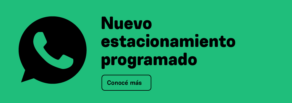 Nuevo estacionamiento programado