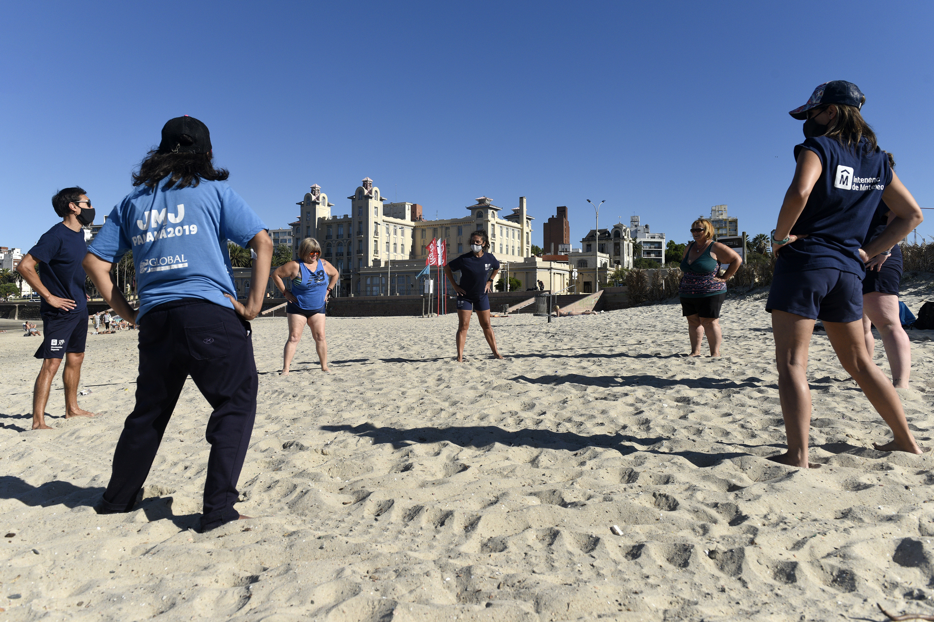 Actividades deportivas en playas