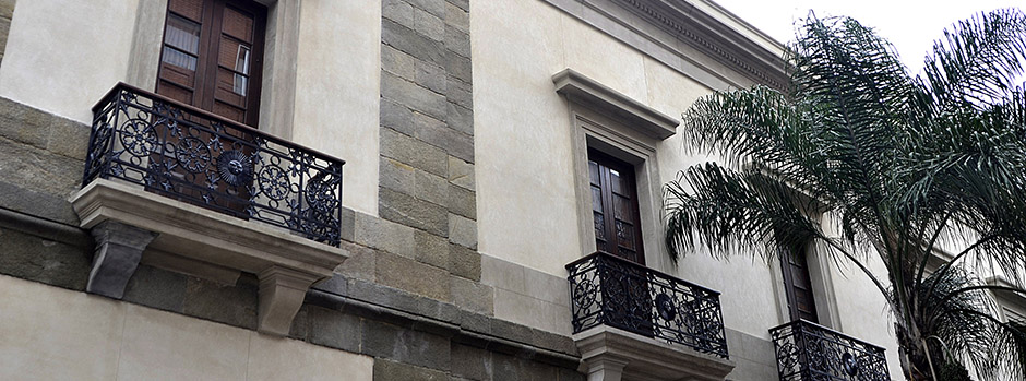 Cabildo de Montevideo. Recuperación de fachada año 2015.