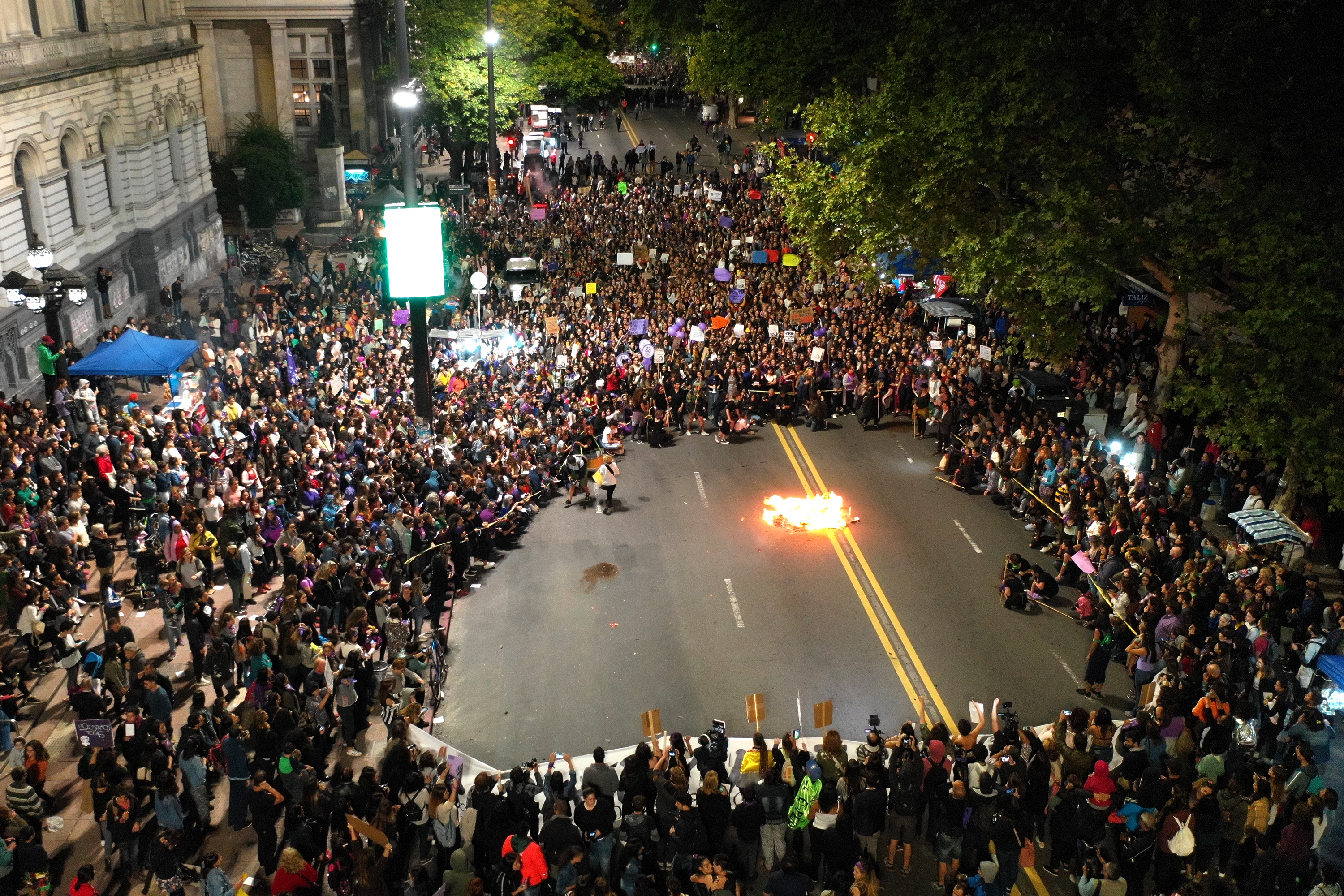 Marcha día internacional de la mujer