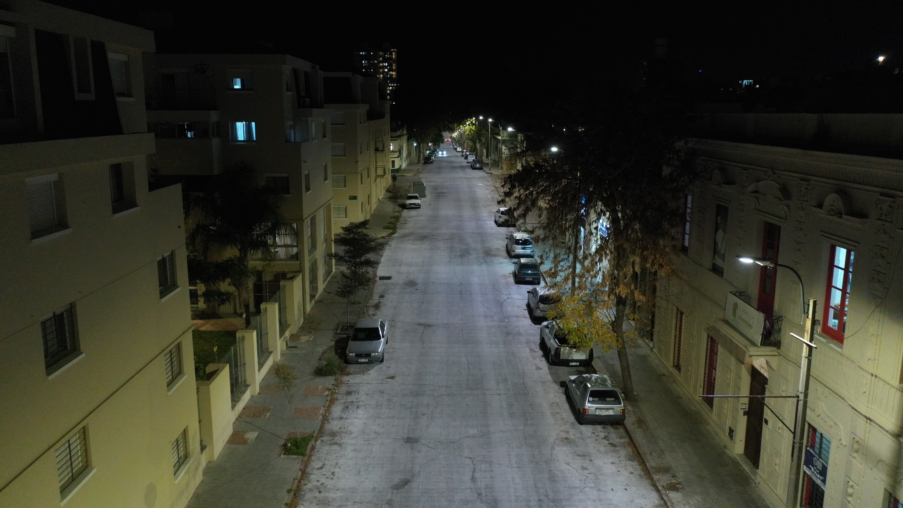 Montevideo se ilumina en el barrio Palermo