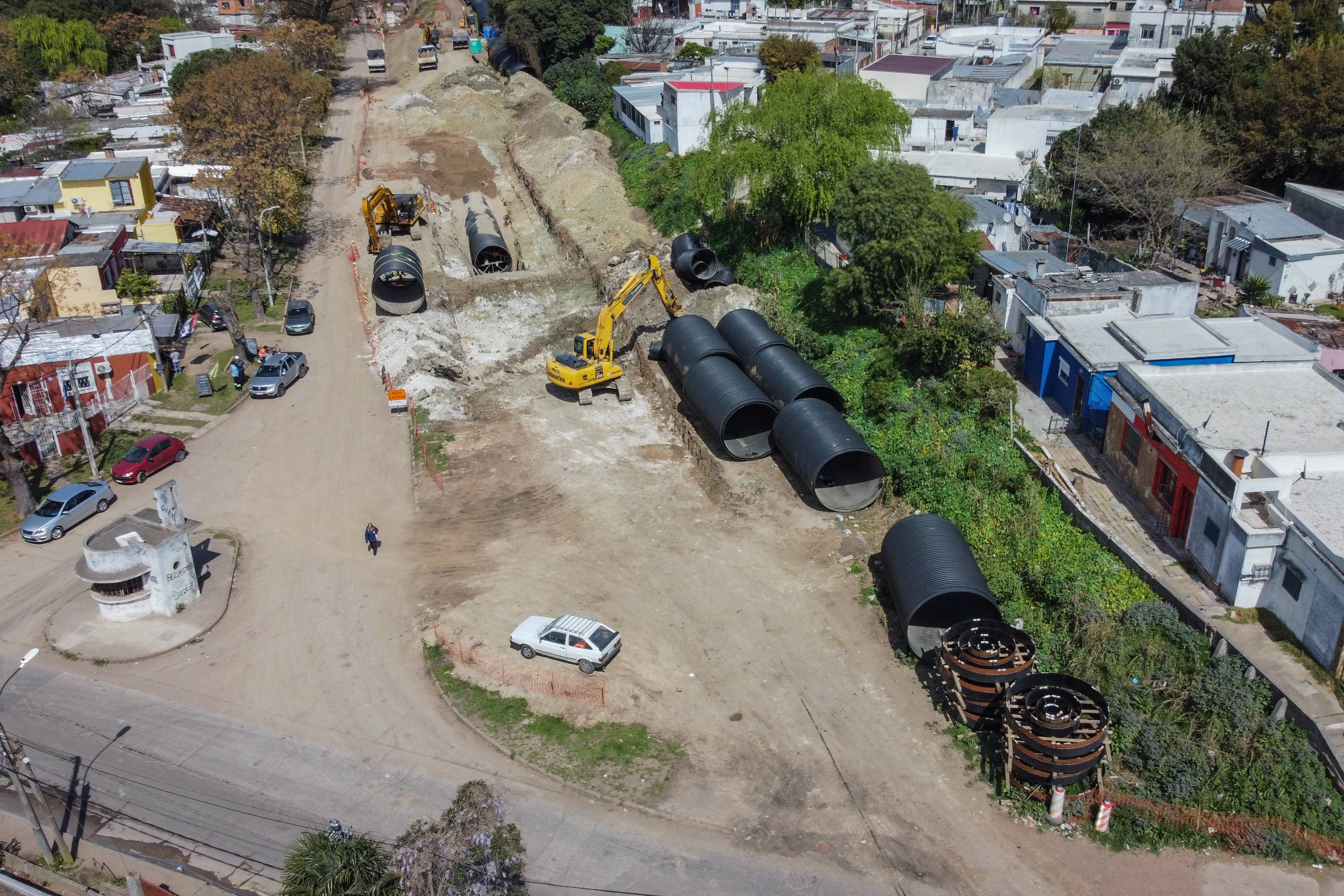 Avance de obra de Arroyo Mataperros, 13 de setiembre de 2022