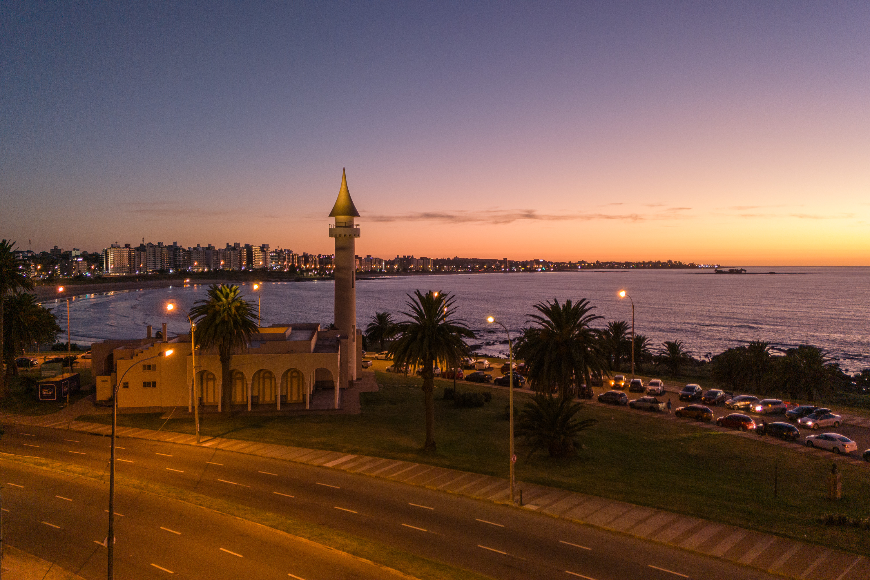 Vista aérea de Montevideo 