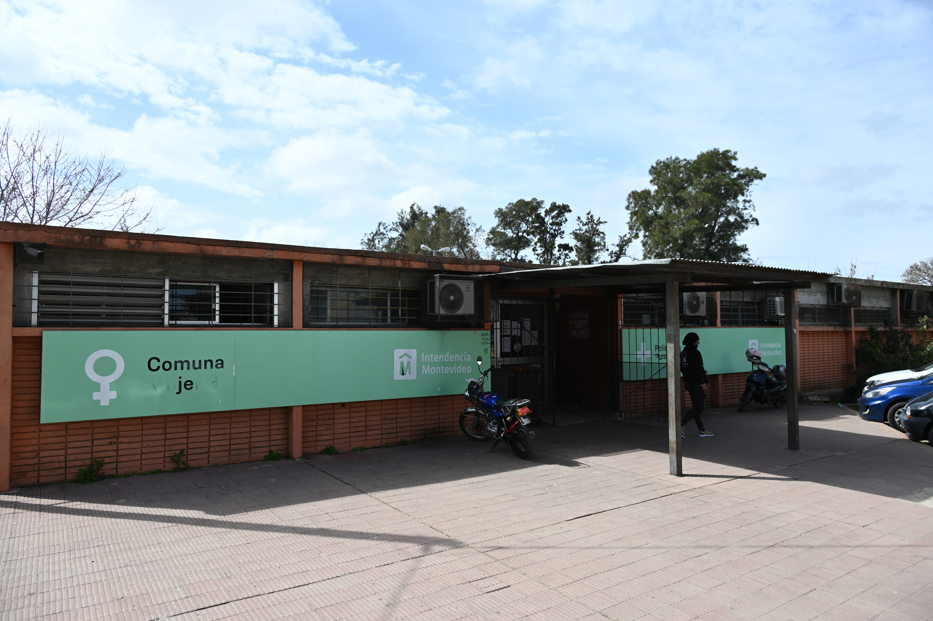 Policlínica Punta de Rieles antes de los trabajos de pintura