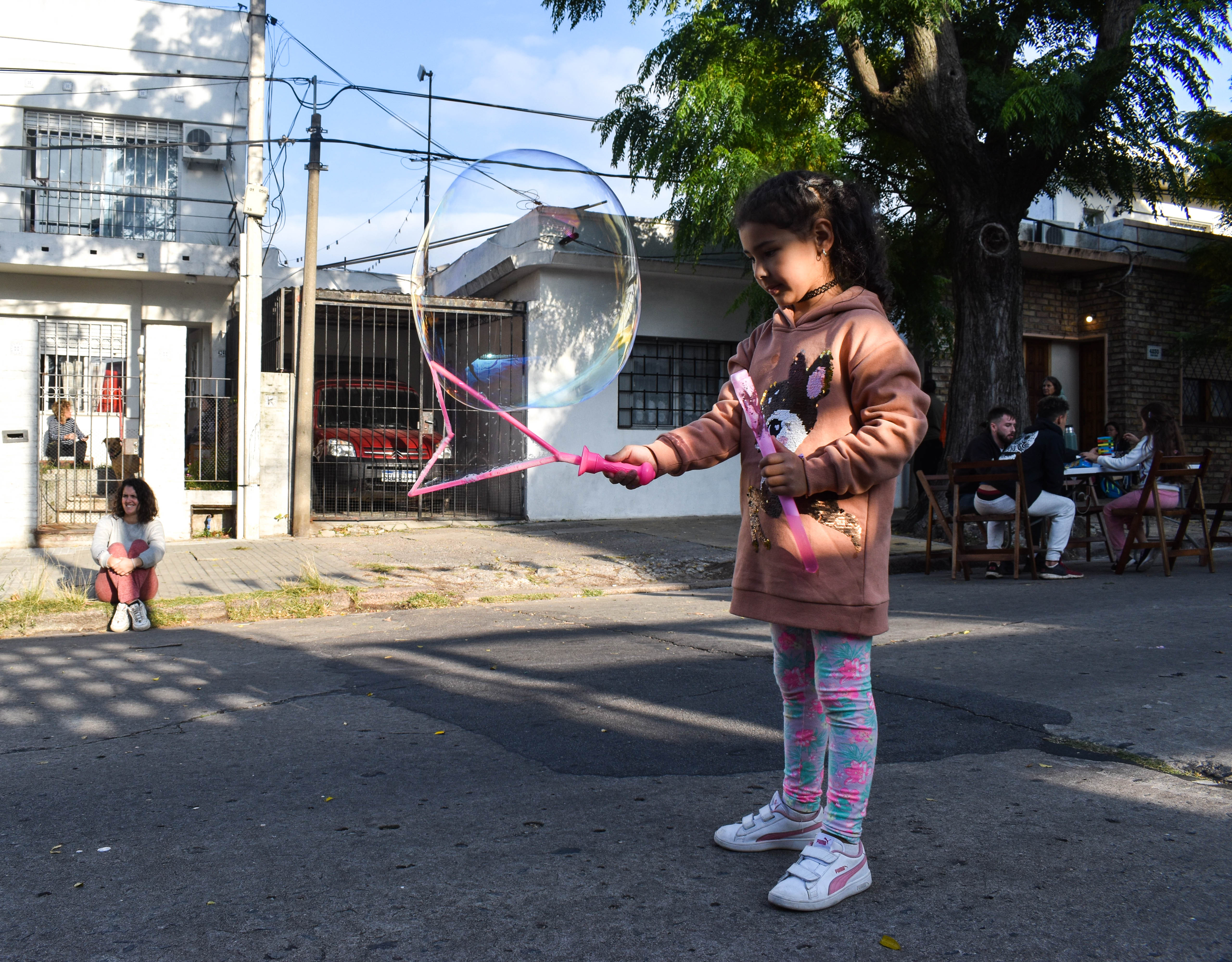 Peatonal barrial en barrio Buceo