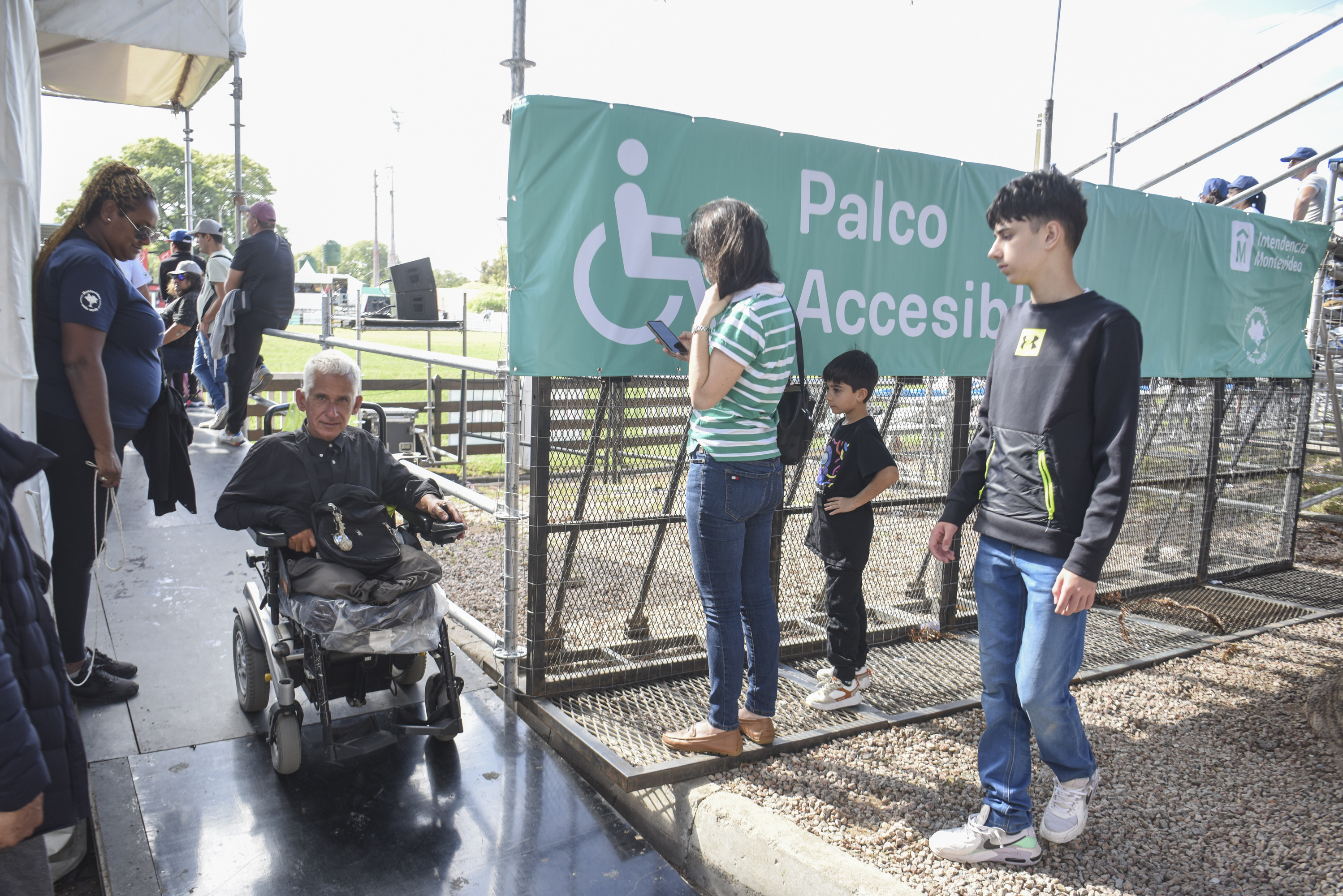 Palco accesible en Semana Criolla del Prado 2023