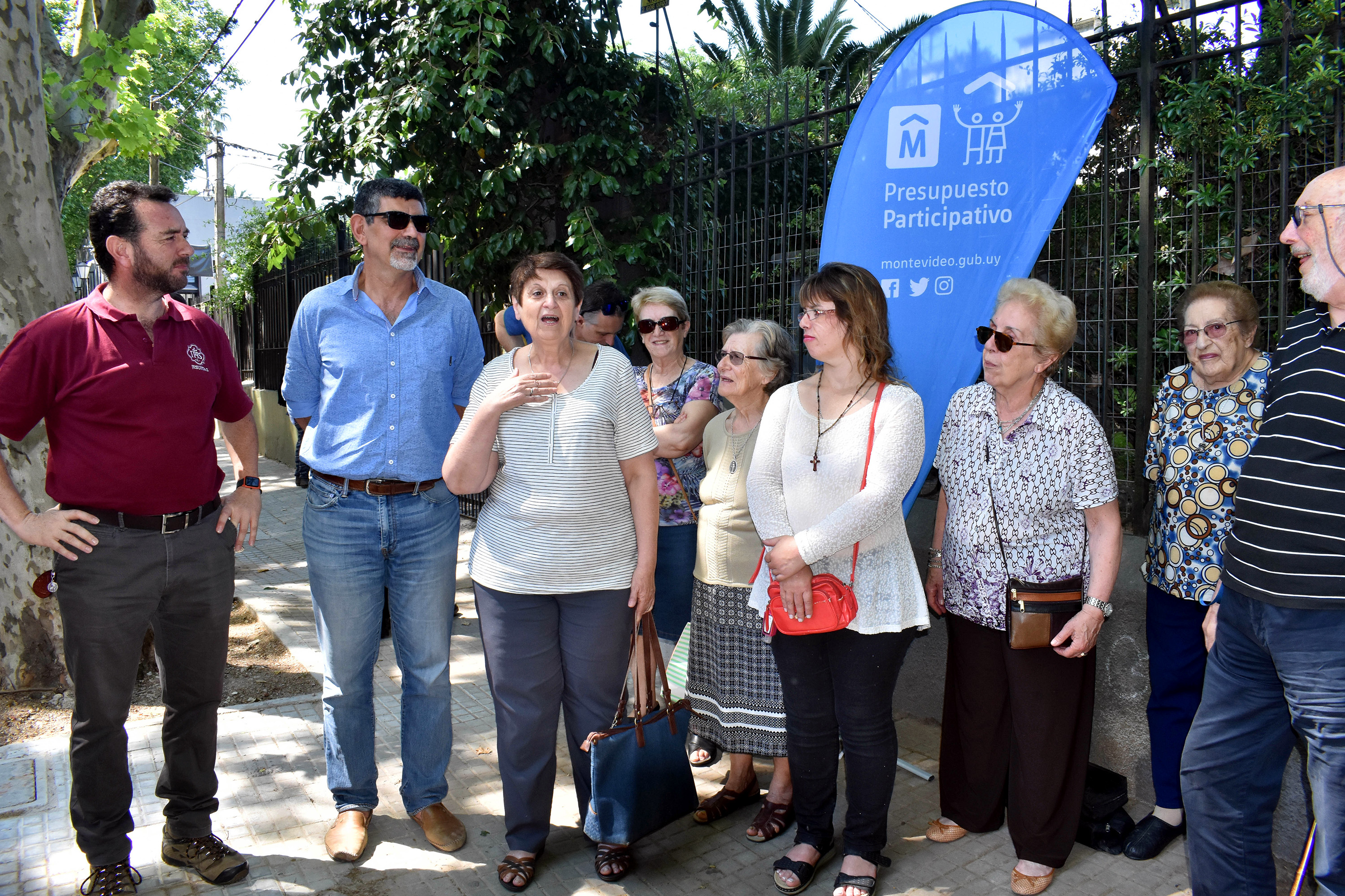 Inauguración de Semáforo en Av. Dr. Luis Alberto de Herrera y Dr. Vaz Ferreira