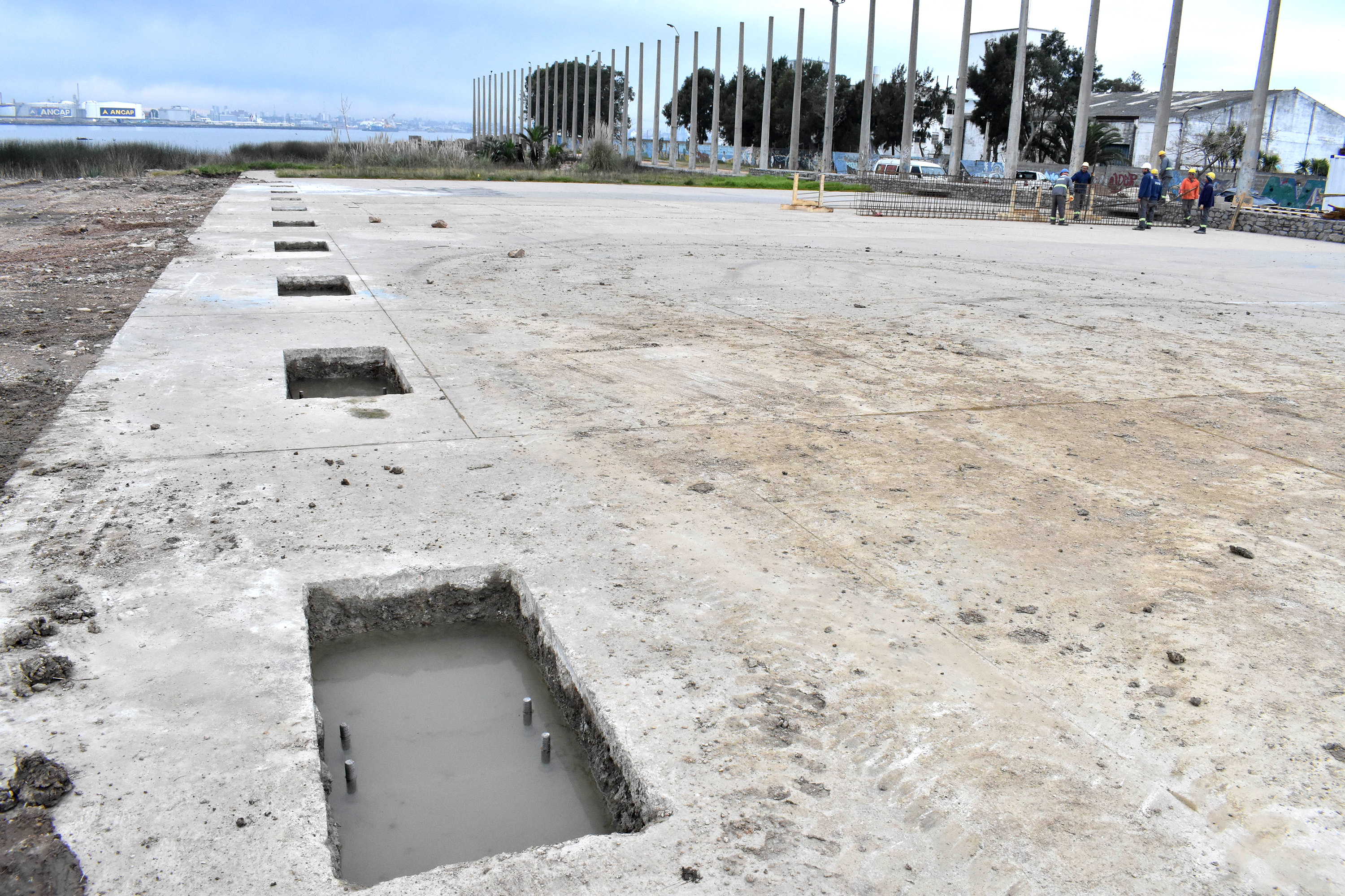 Obras en Rambla Egipto