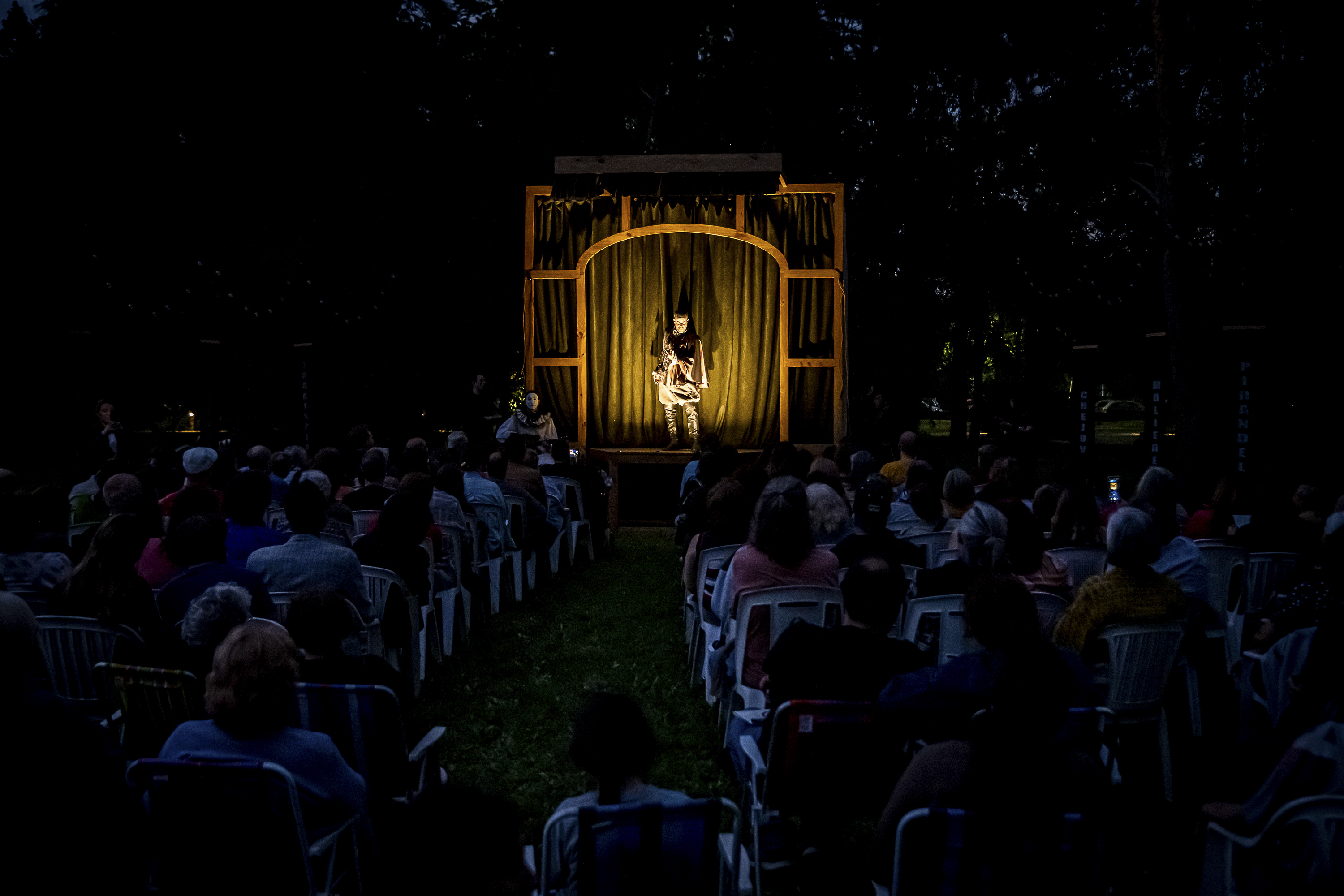 «Teatrino» de la Comedia Nacional en el Jardín Botánico