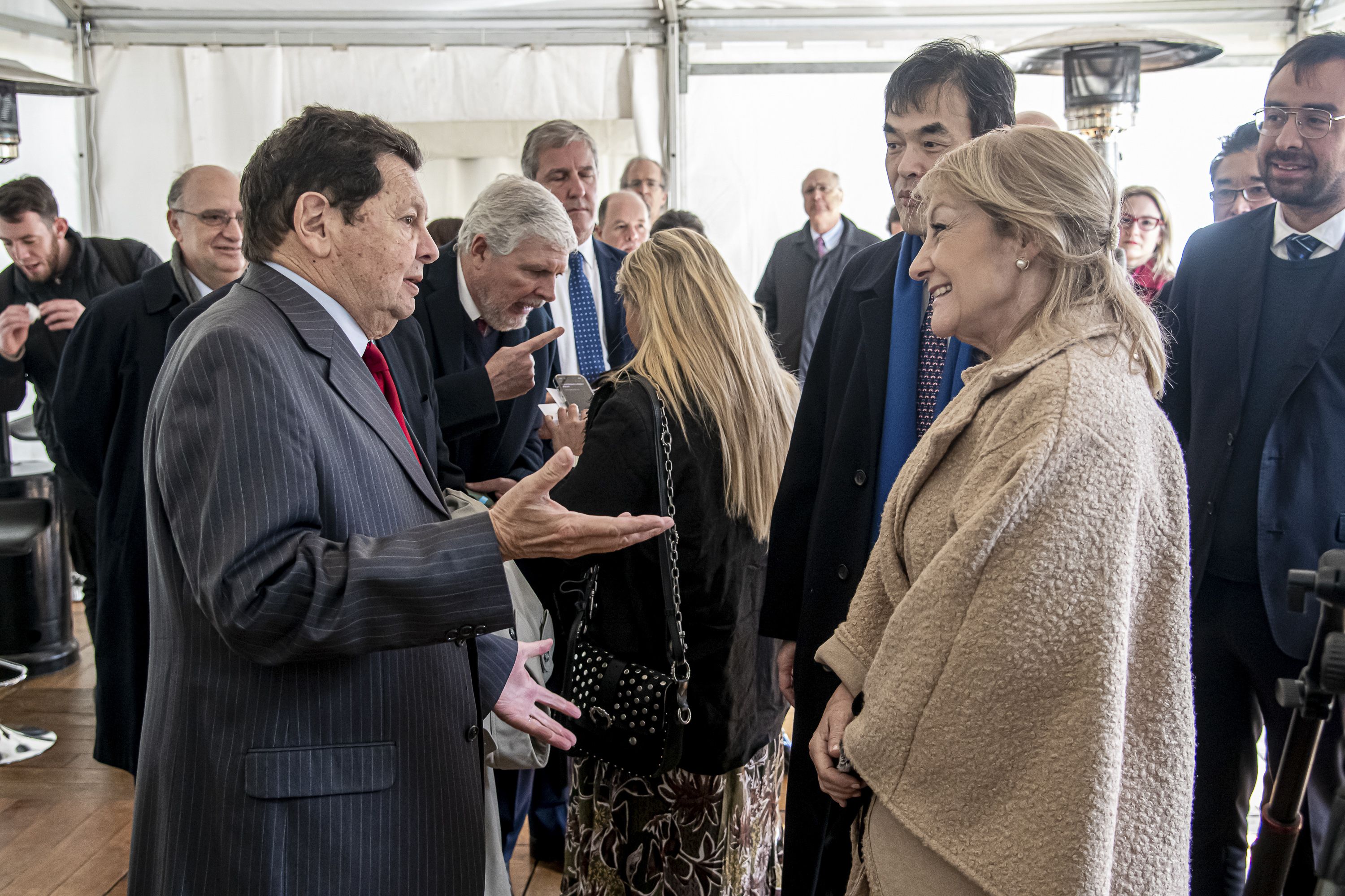 Inauguración de monolito en homenaje al centenario del vínculo entre Uruguay y Japón 