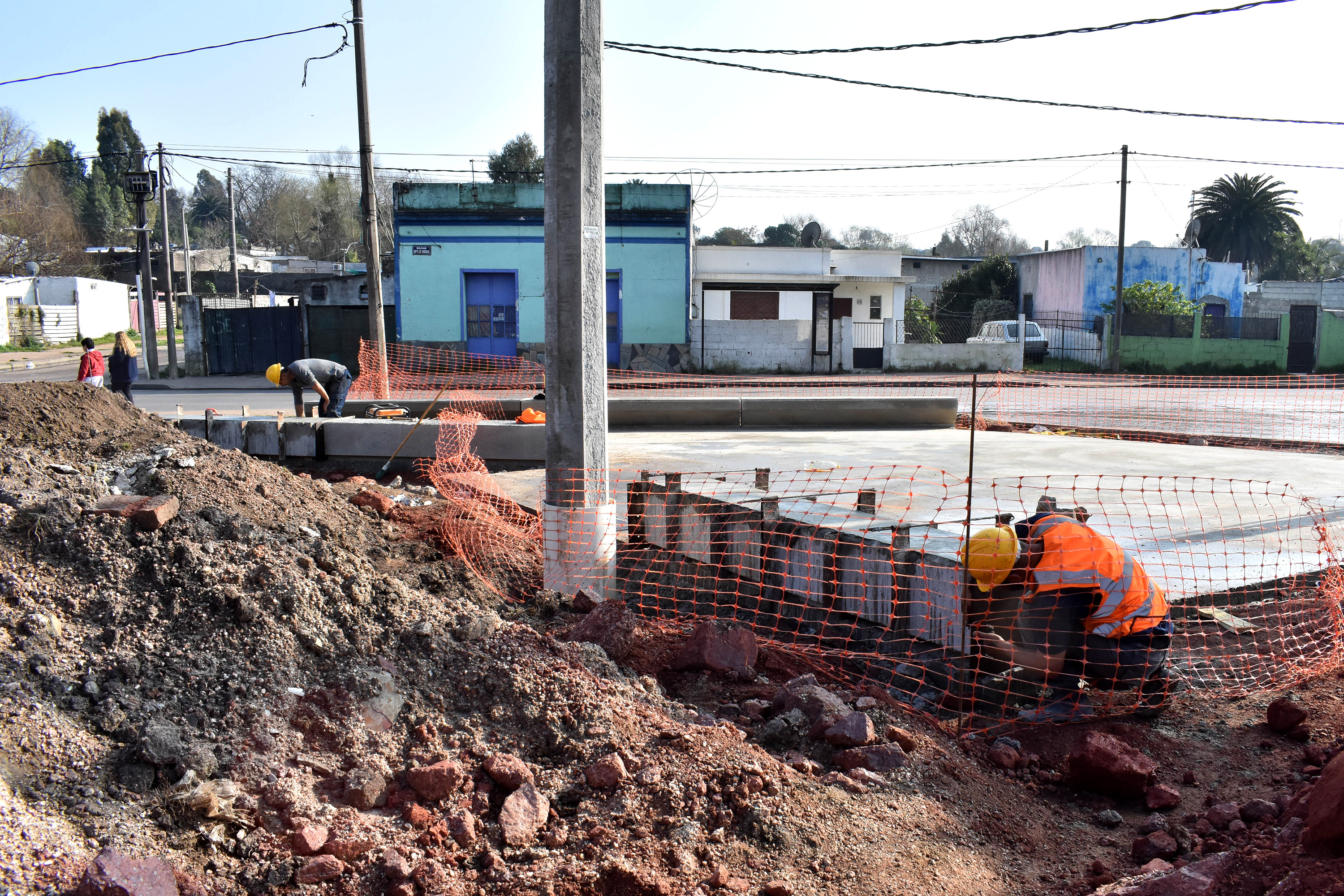 Obras en Espacio Saravia 