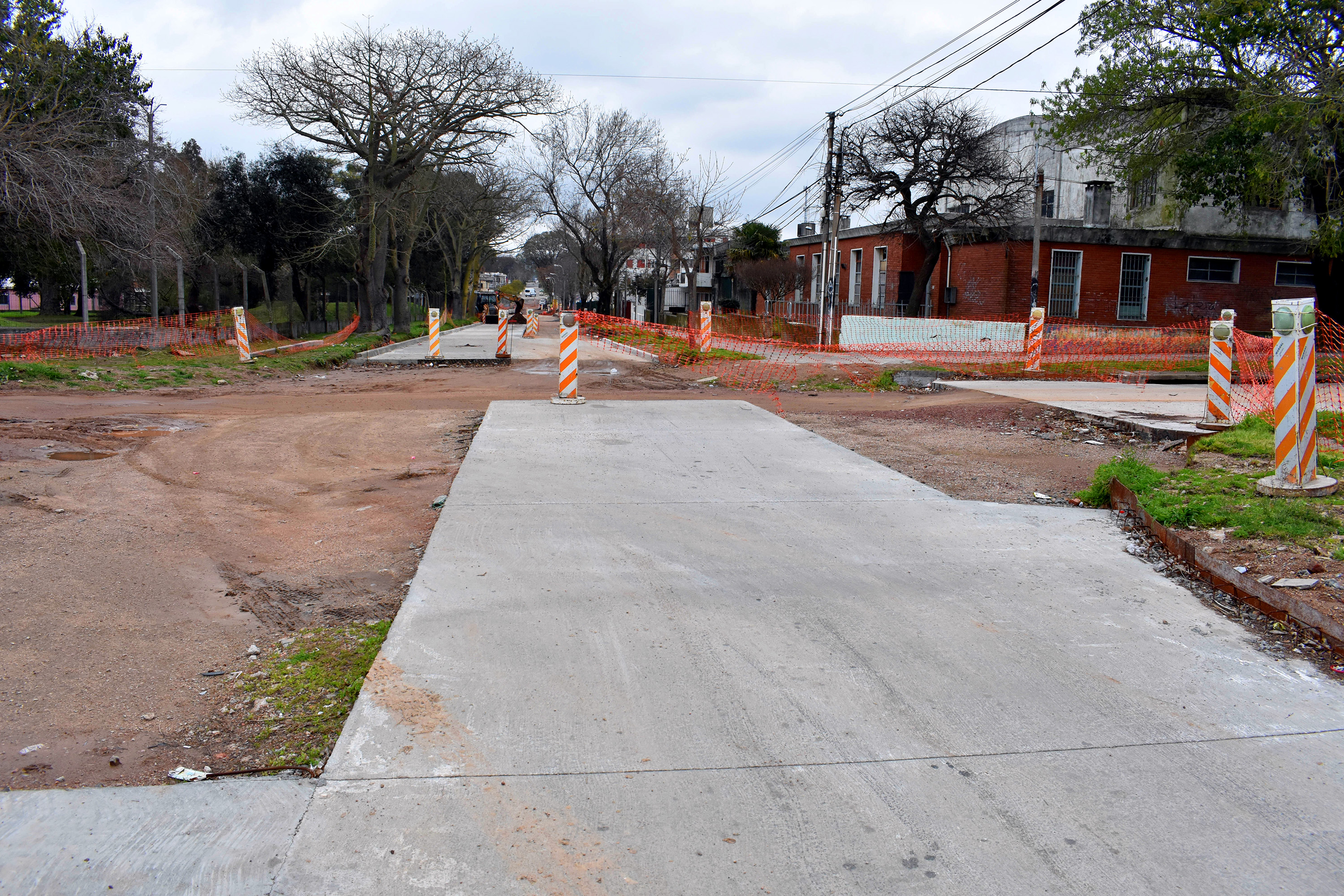 Recorrida por obras en calle Berinduague