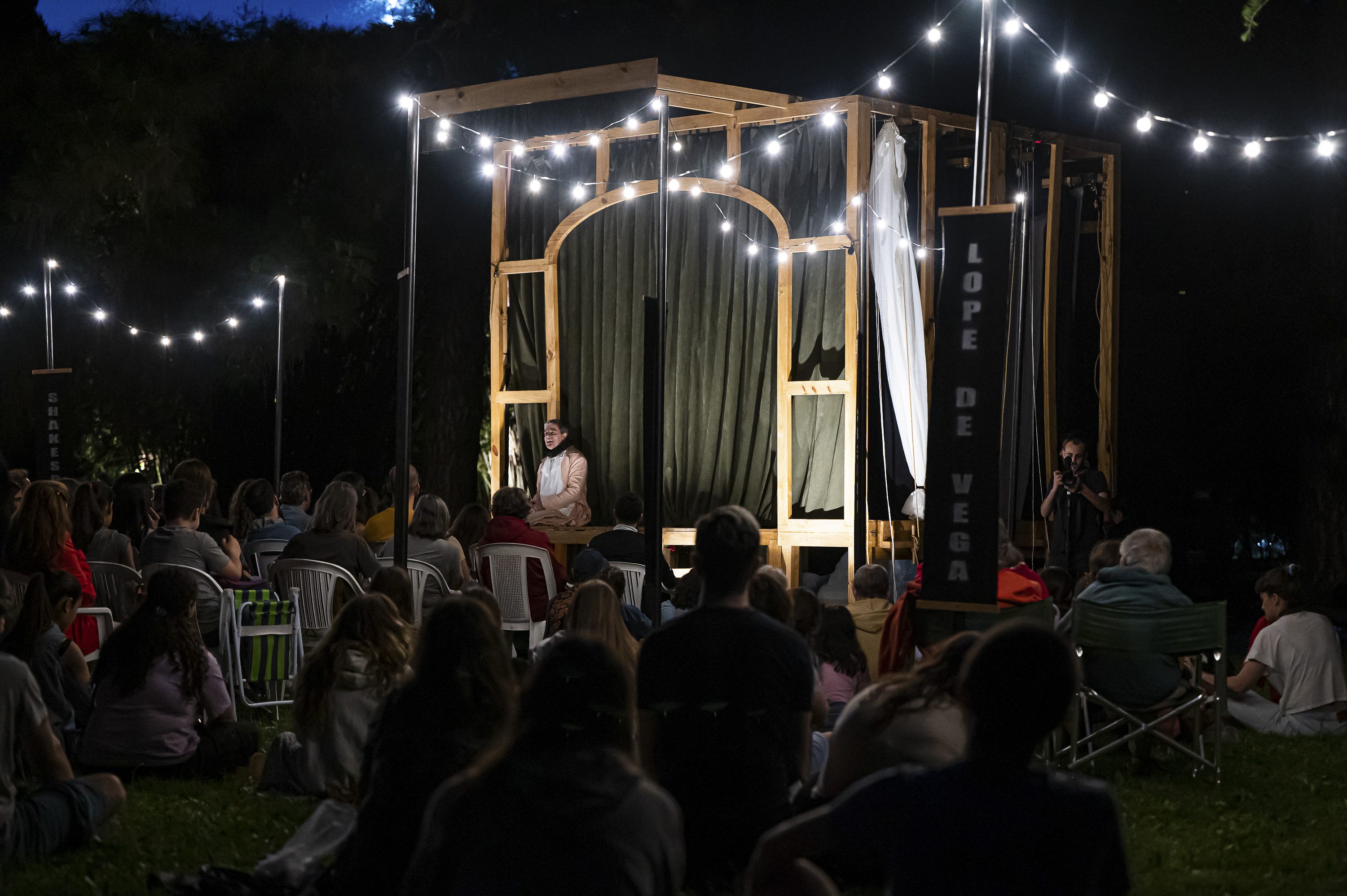 «Teatrino» de la Comedia Nacional en el Jardín Botánico