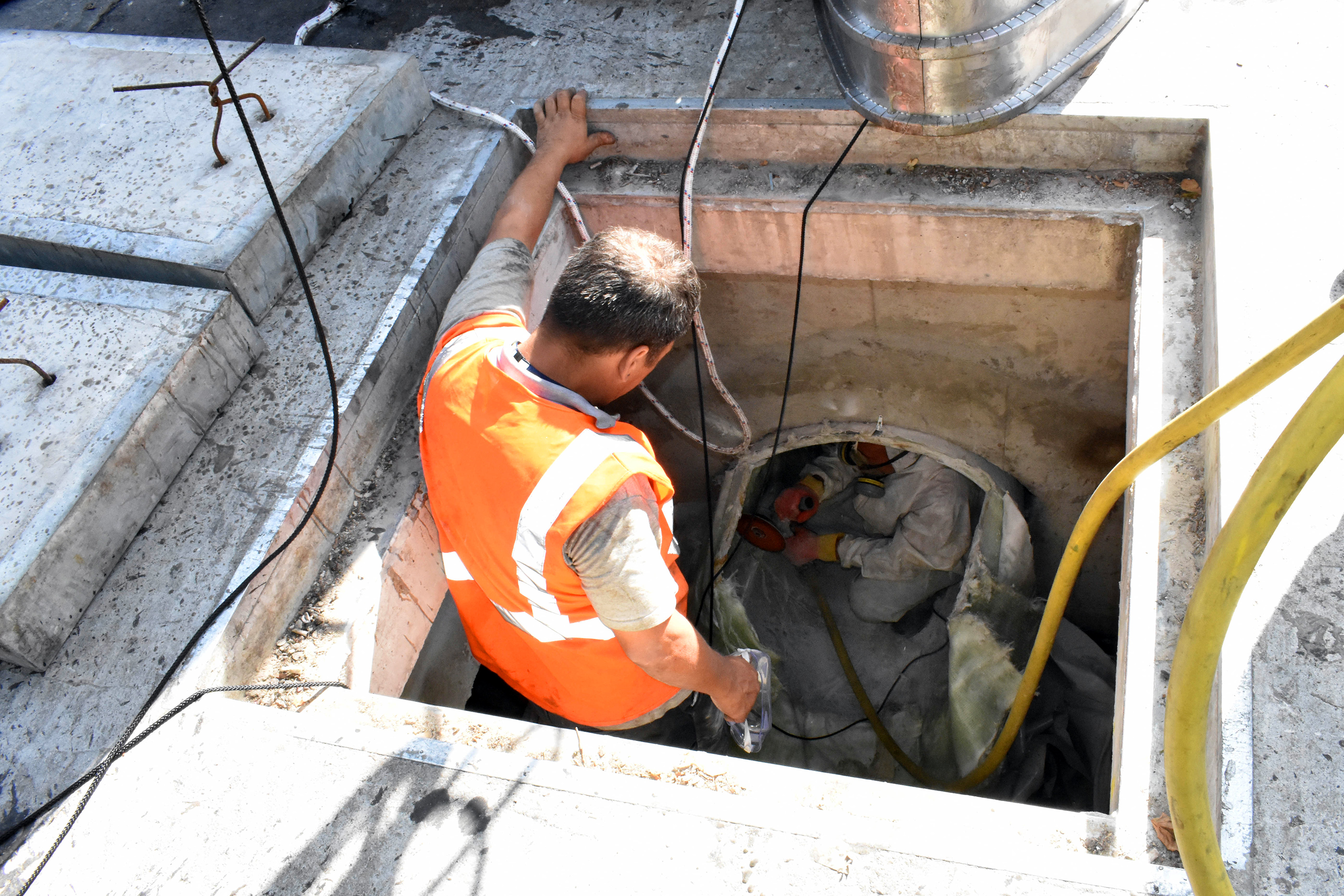 Obras de Saneamiento en Red Arteaga La Paz y Minas