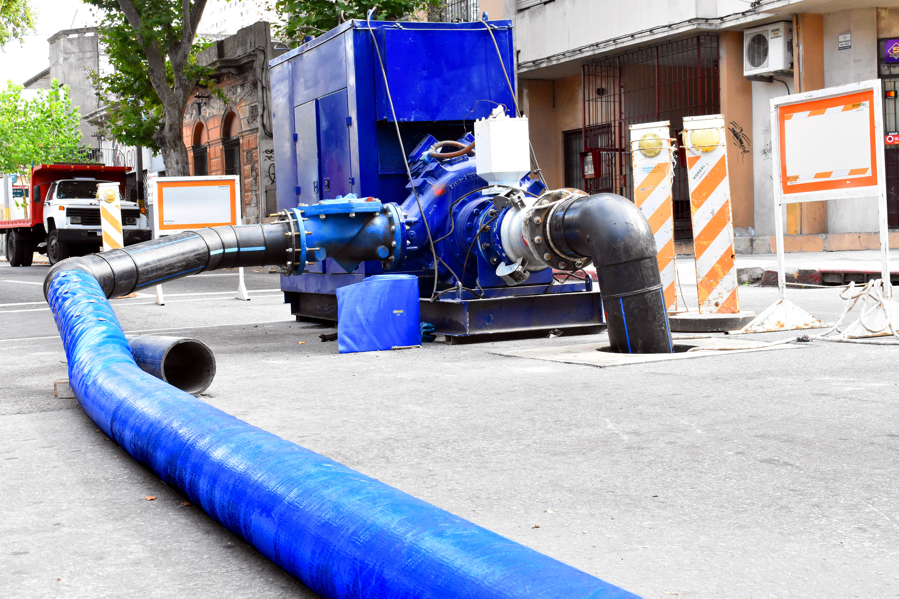 Obras de Saneamiento en Red Arteaga La Paz y Minas