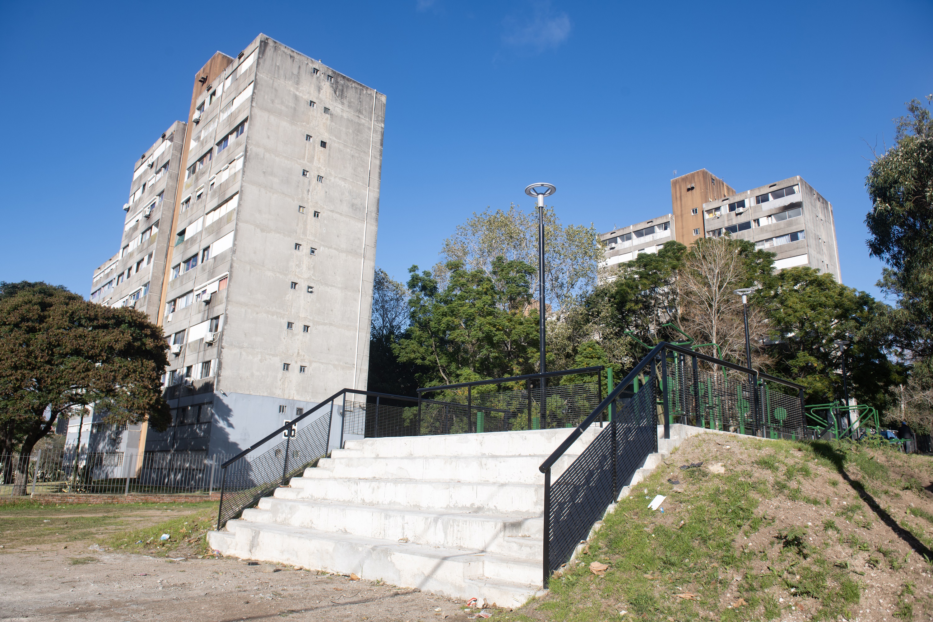 Obras del Presupuesto Participativo en Hipólito Yrigoyen e Iguá