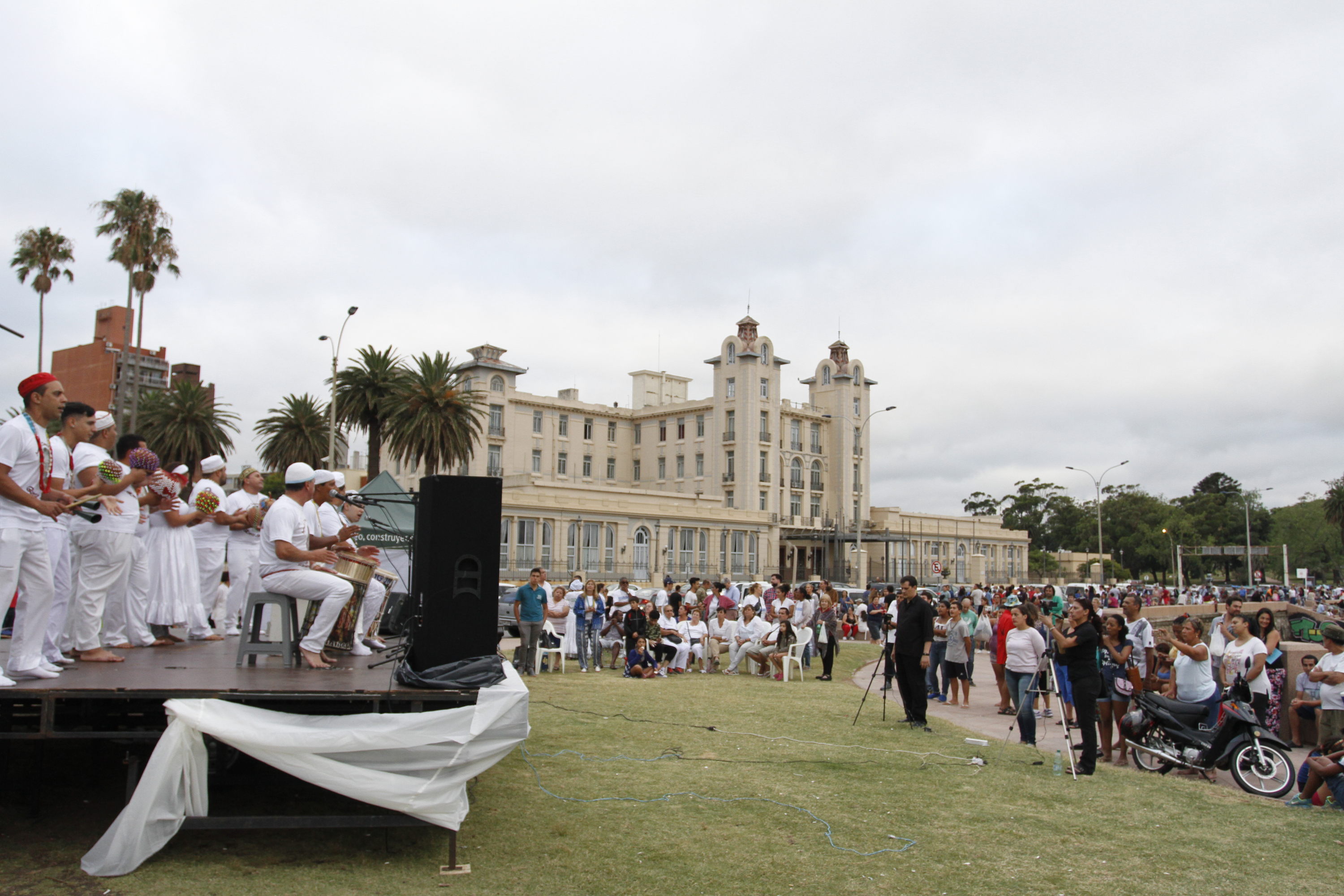 Celebracion de Imenaja en la playa Ramirez